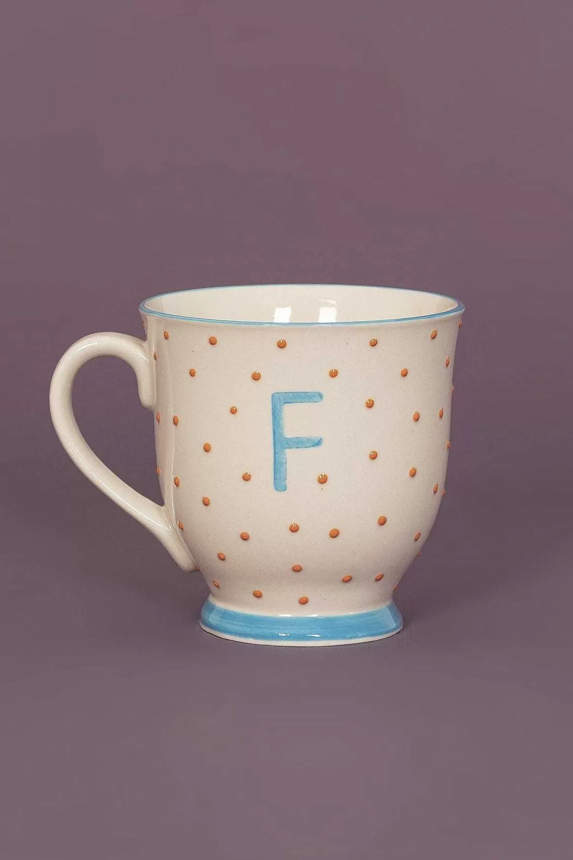 Eclectic Alphabet Mug Dot F Best Sale