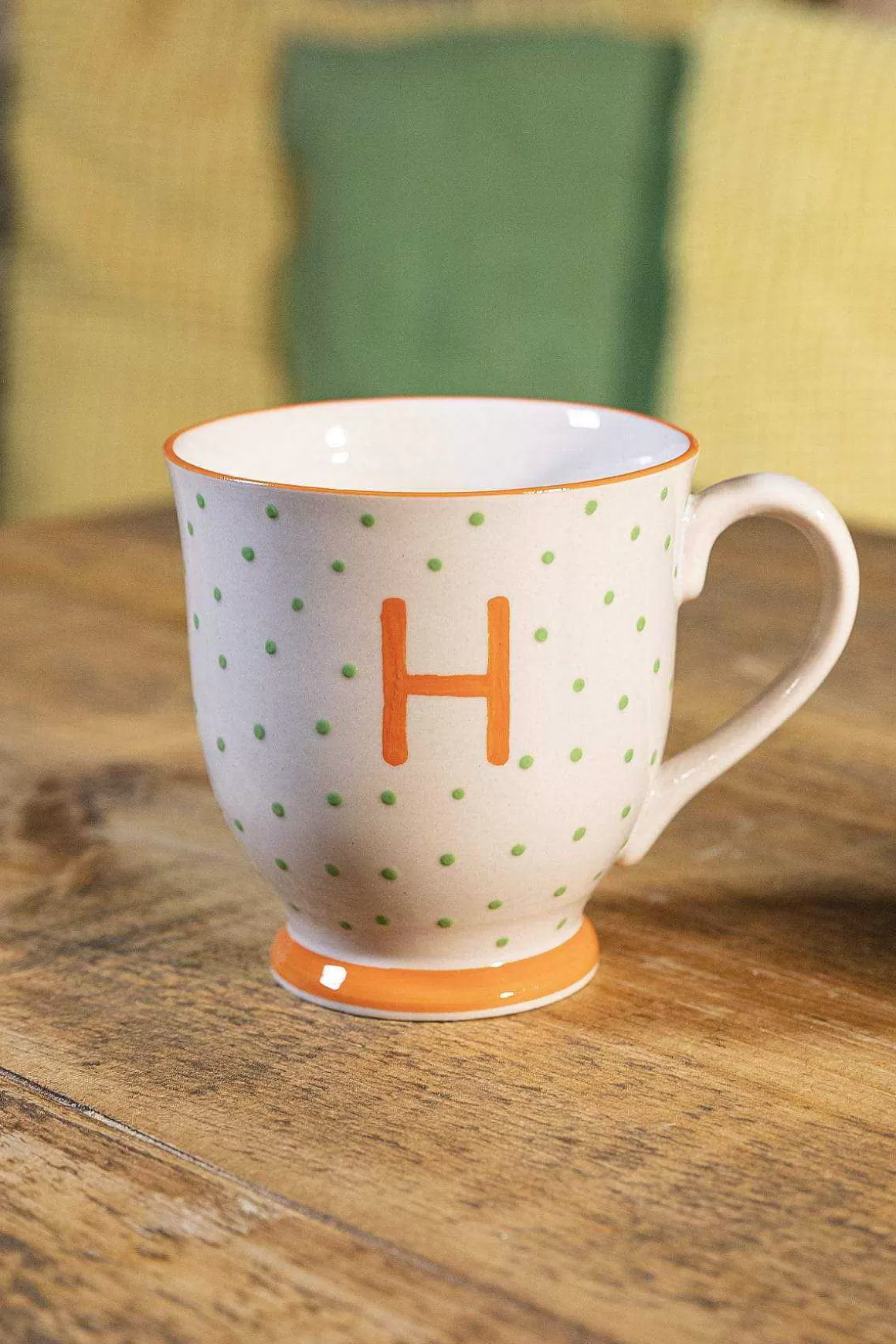 Eclectic Alphabet Mug Dot H Online