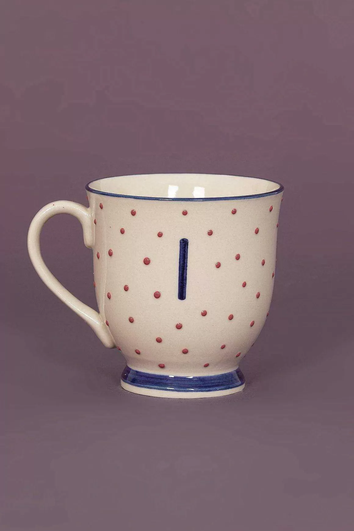 Eclectic Alphabet Mug Dot I Cheap