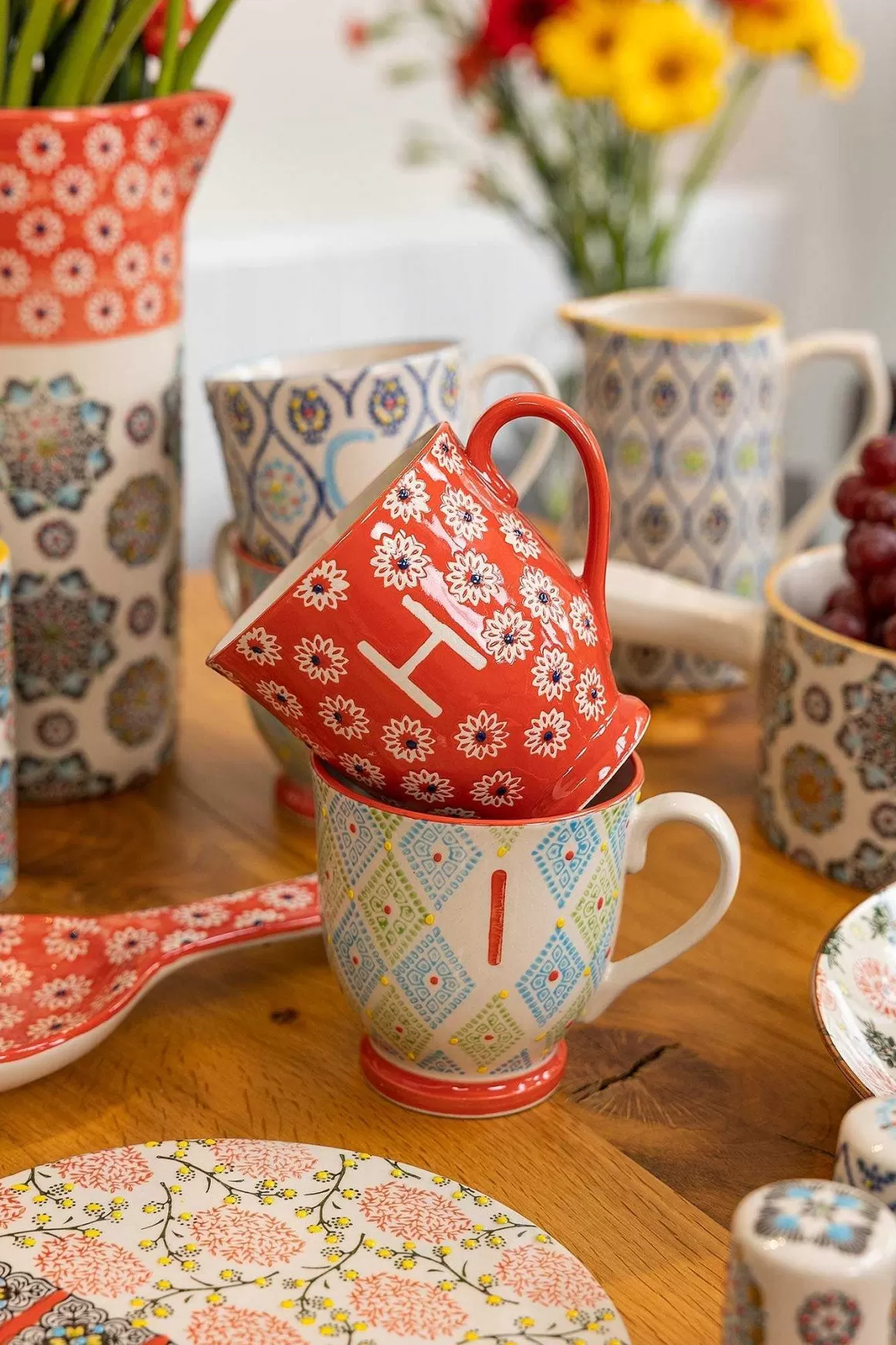 Eclectic Alphabet Mug Dot Z Flash Sale