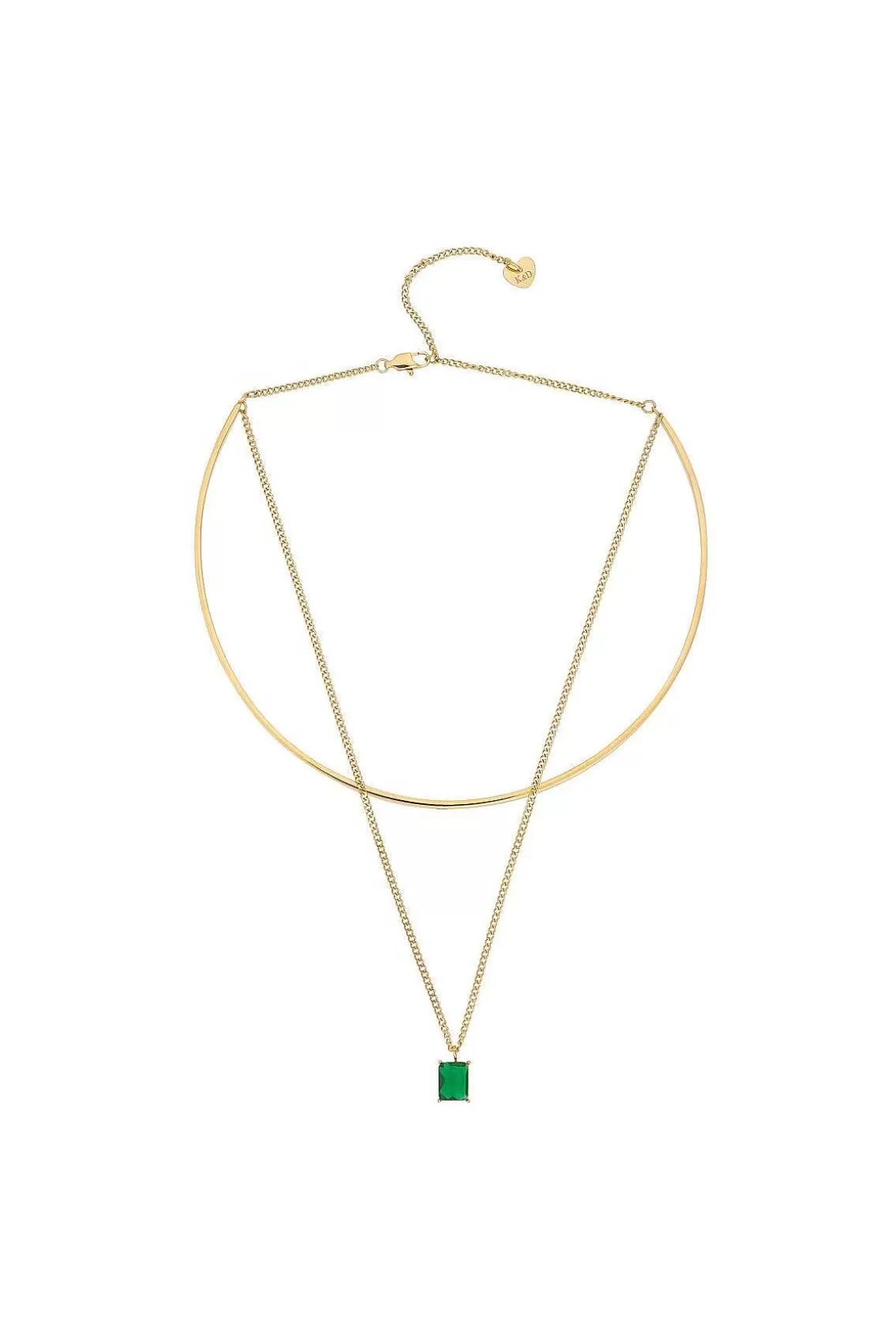 Knight & Day Anika Emerald Necklace Outlet