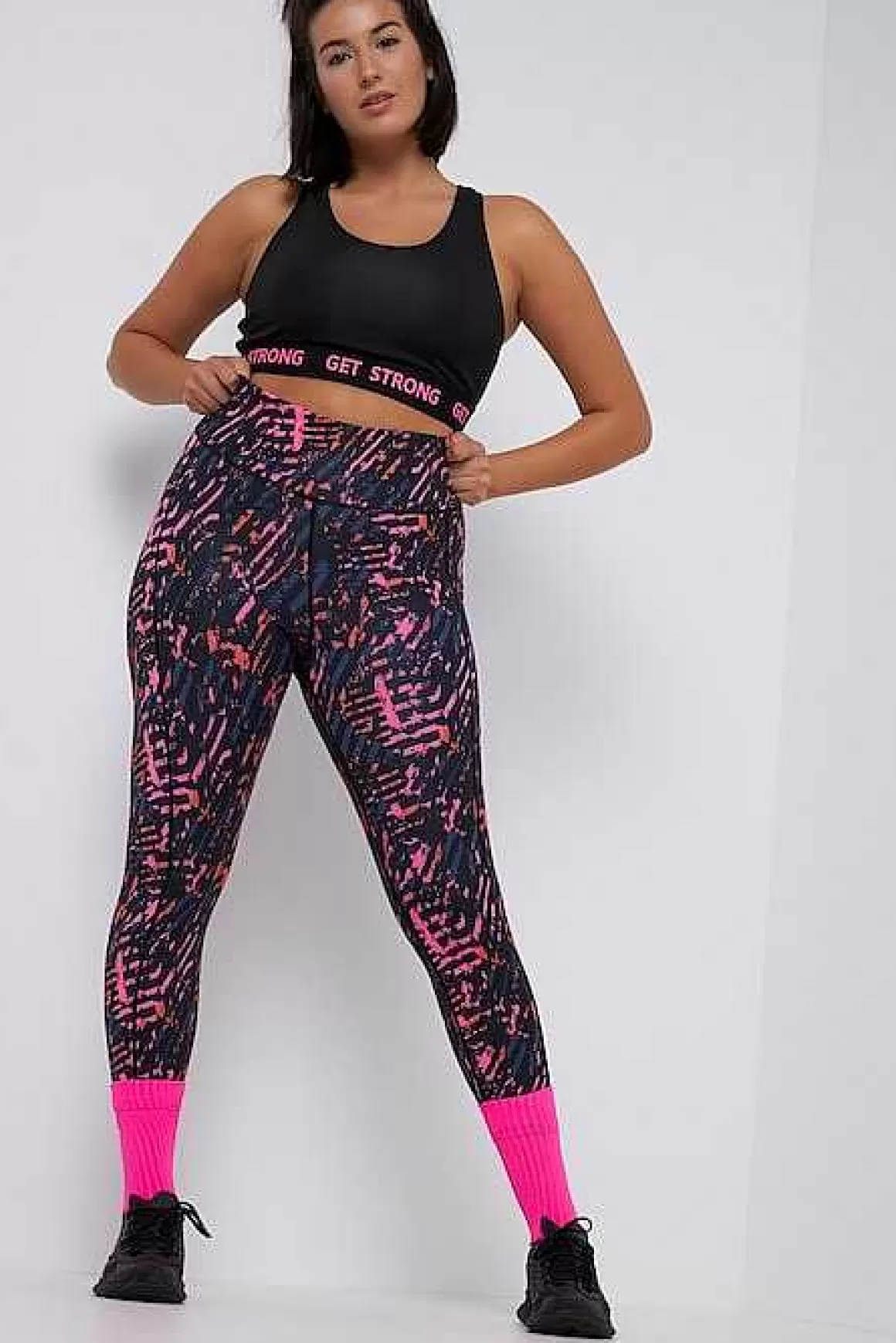 Ulla Popken Ankle Length Sports Leggings Online