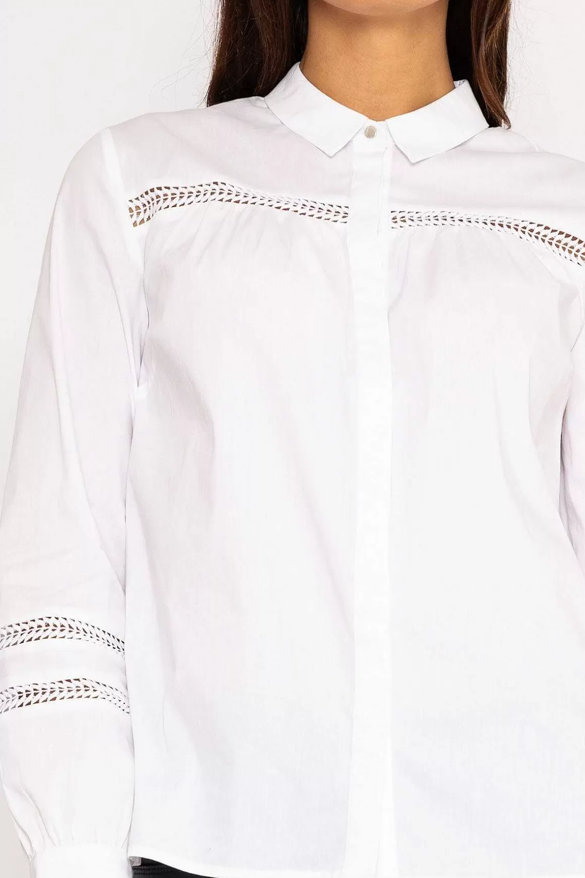 J'aime la Vie Anna Shirt In White New