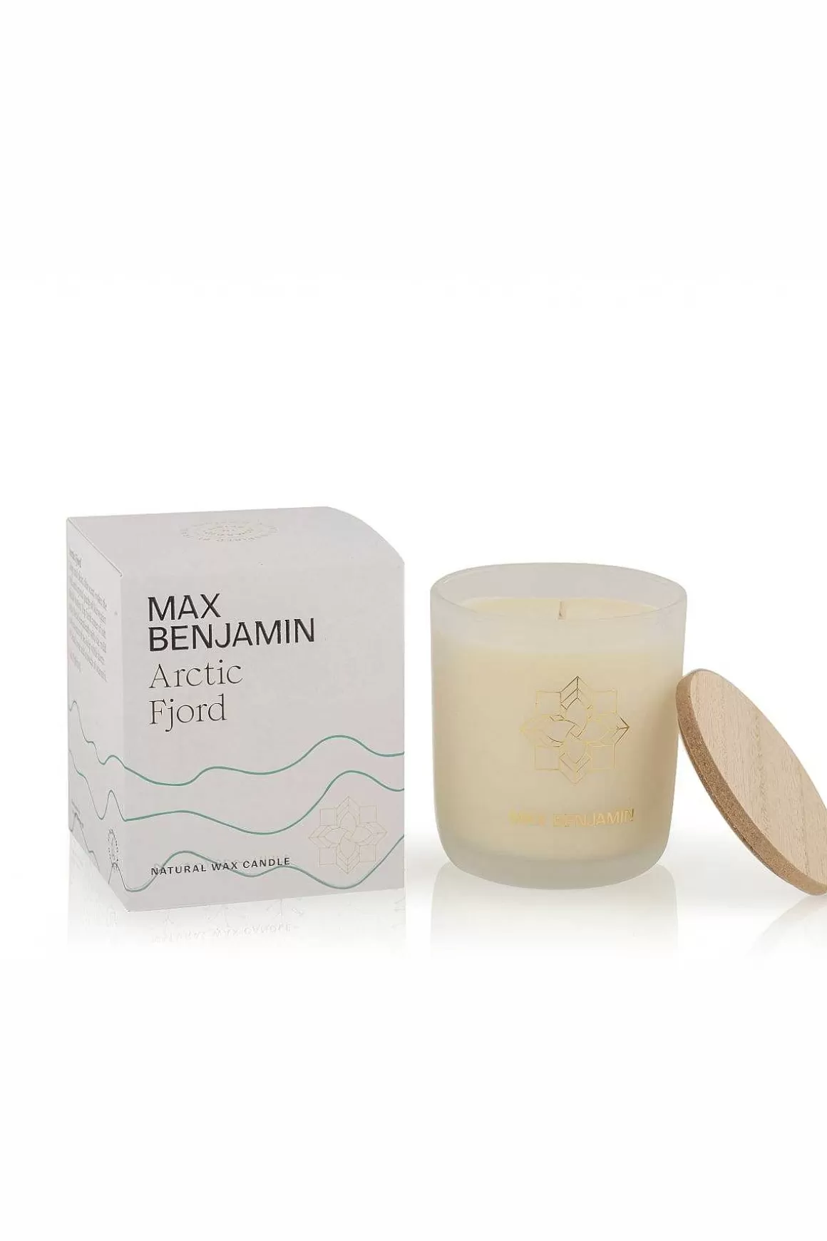 Max Benjamin Arctic Fjord Natural Wax Candle Cheap