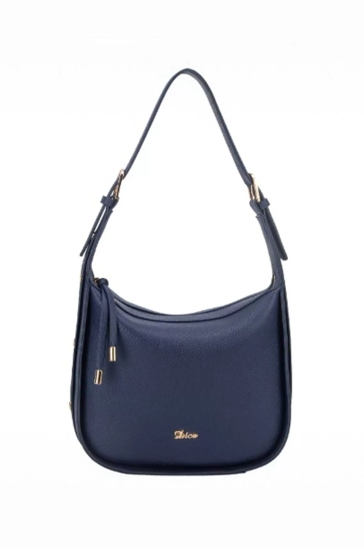 Dice Bali Curve Shoulder Bag In Navy Flash Sale