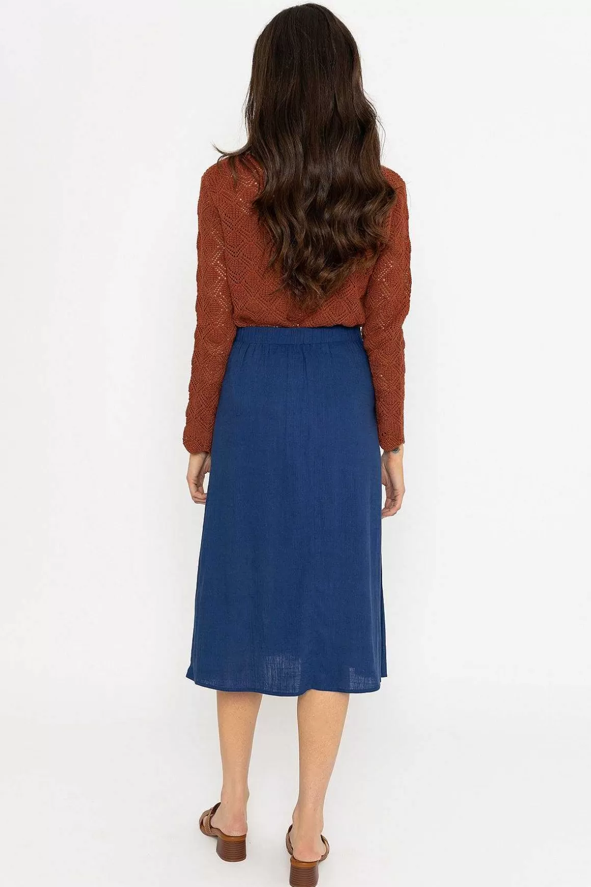 Rowen Avenue Belted Midi Skirt Best