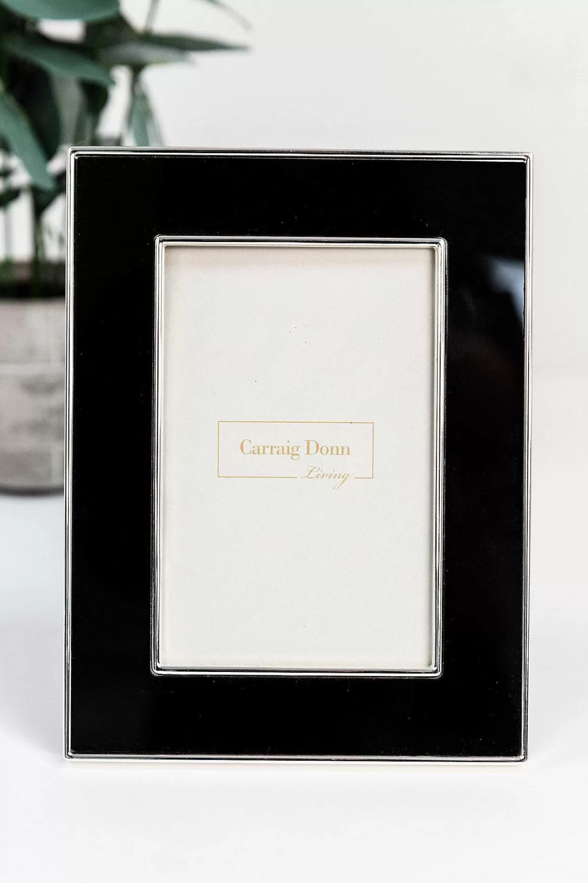 Carraig Donn Living Black & Silver Photo Frame In 4X6\\ Sale