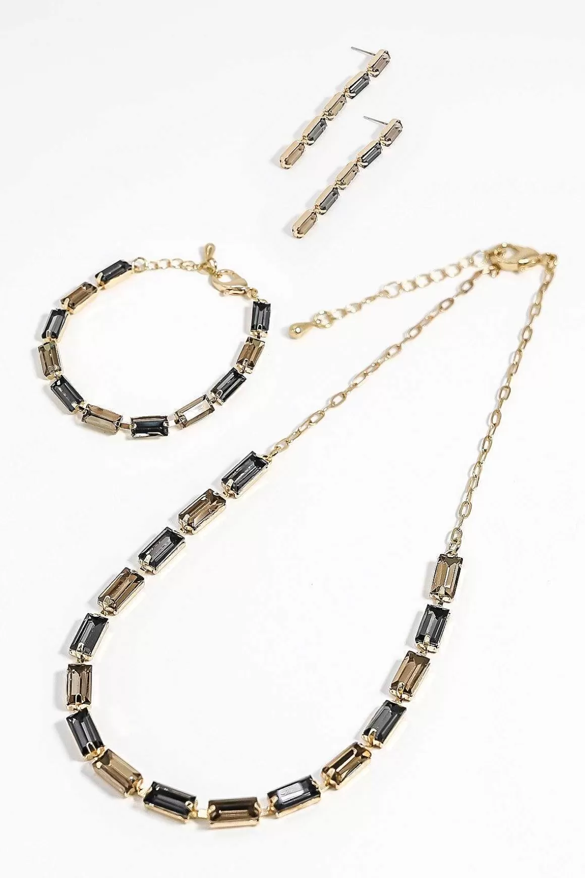 Joularie Black And Gold Necklace Clearance