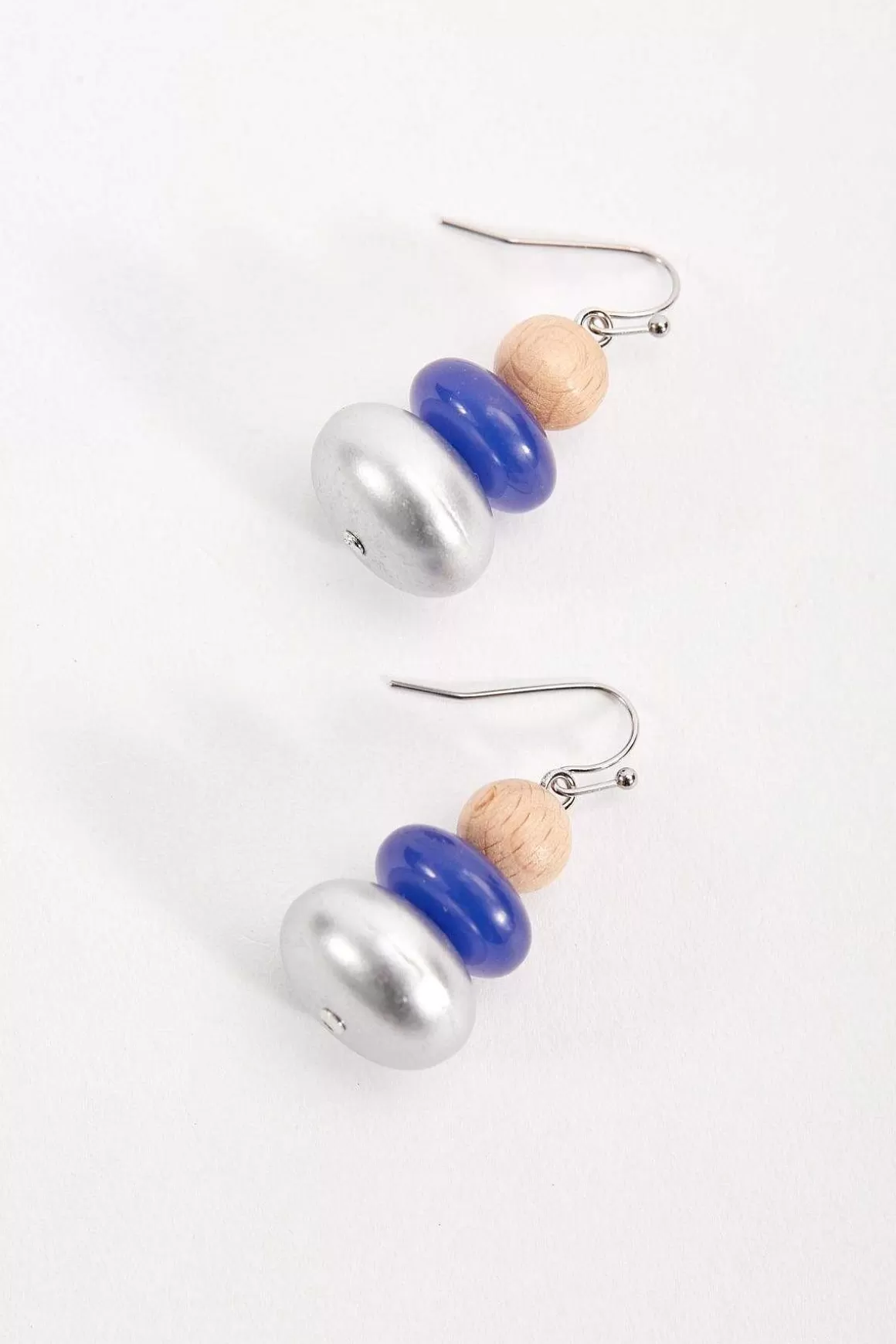 Soul Jewellery Blue Beaded Earrings Fashion