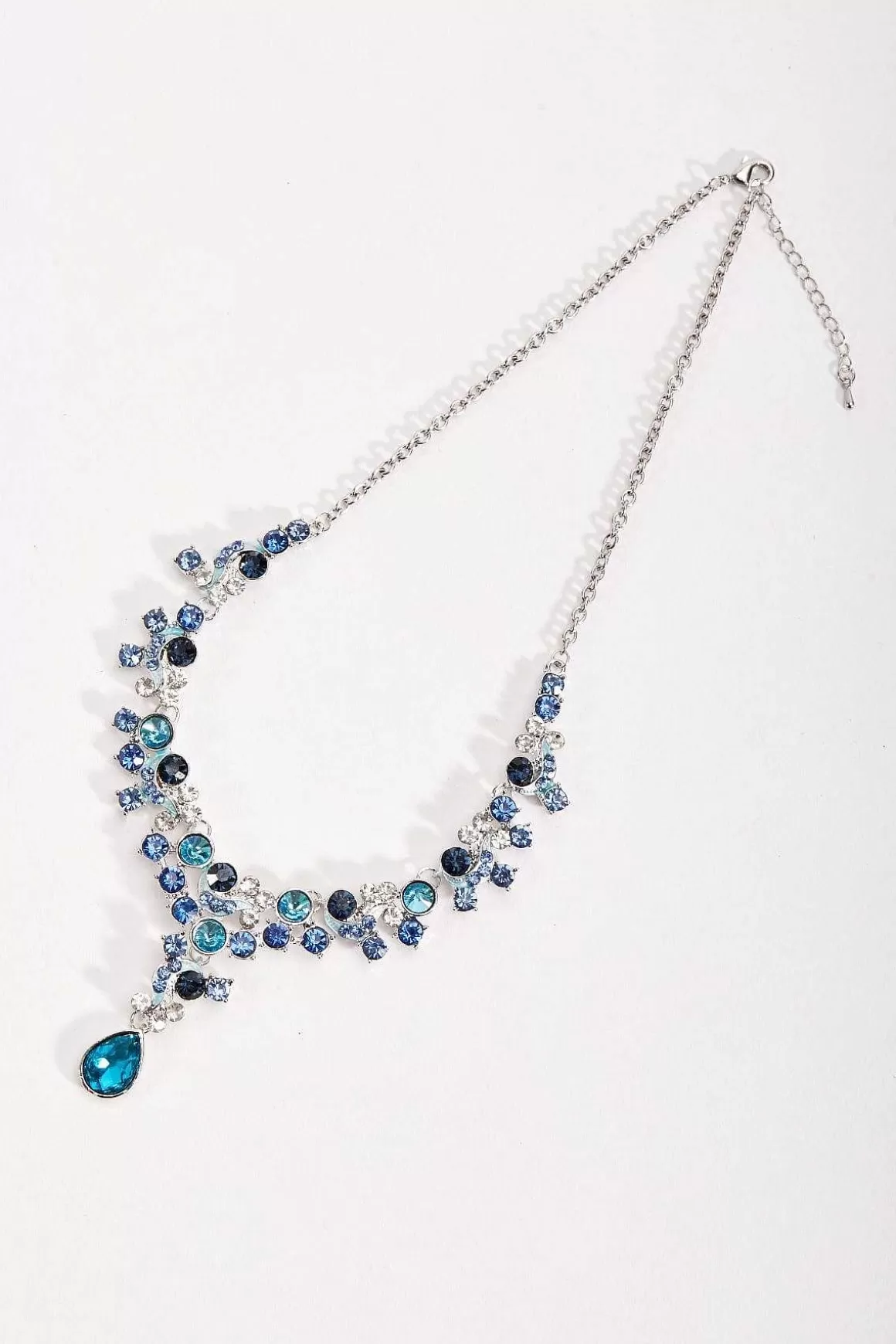 Soul Jewellery Blue Crystal Necklace Discount