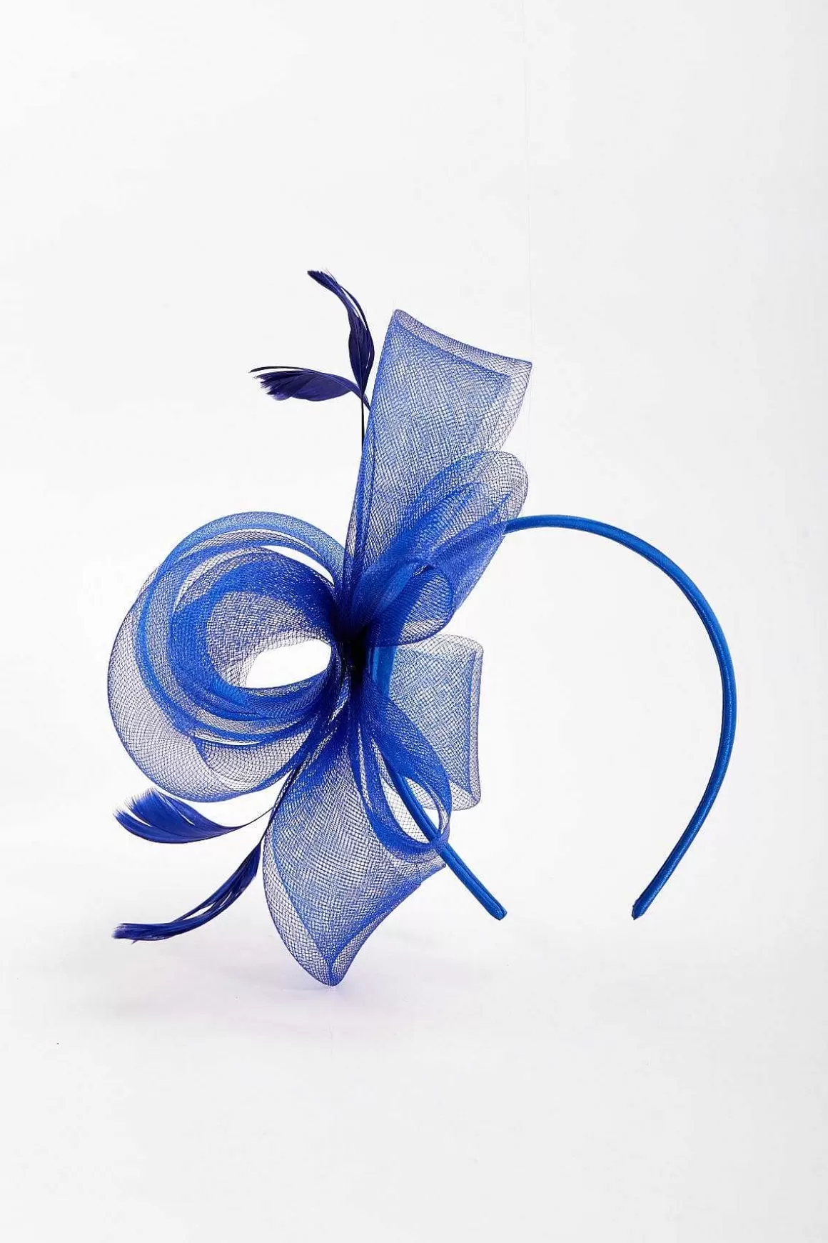 SOUL Accessories Blue Hairband Fascinator With Feathers Store