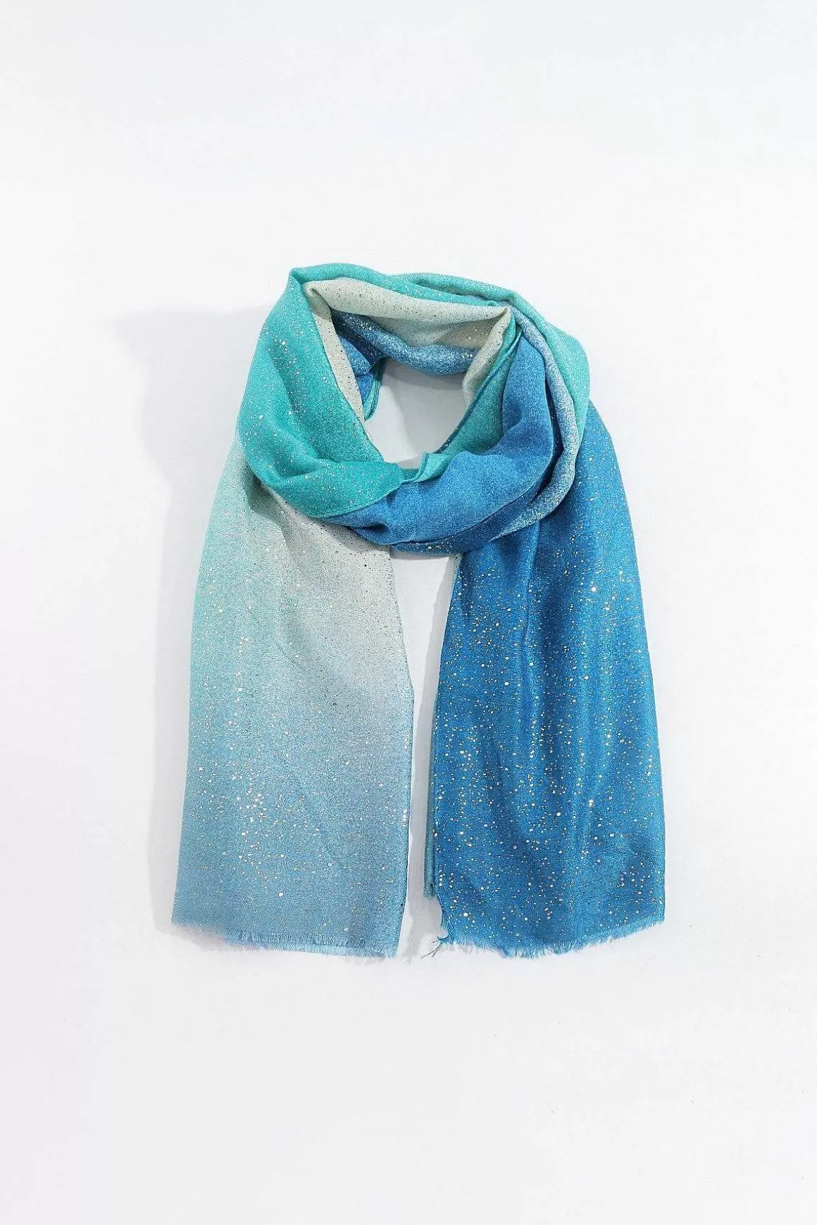 SOUL Accessories Blue Sparkle Lux Scarf Discount