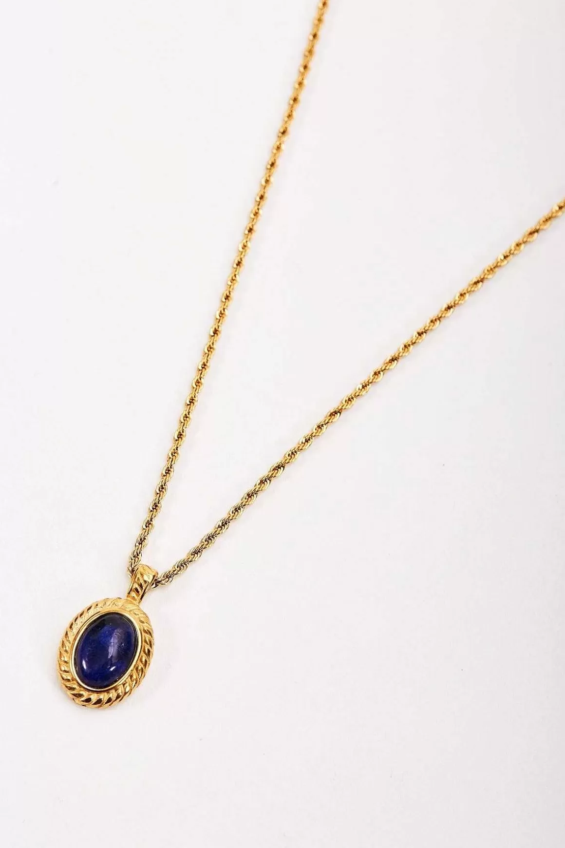 Joularie Blue Stone Necklace Outlet