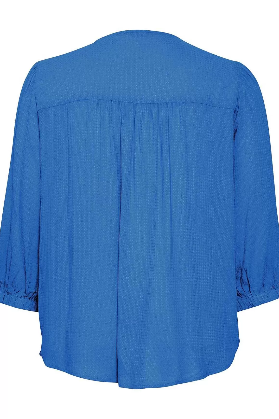 Simple Wish Blue Viscose Top Hot