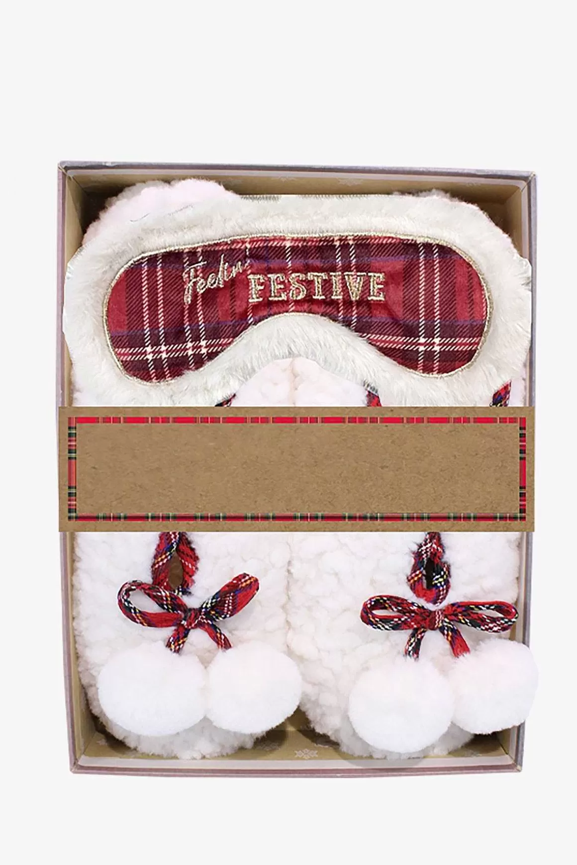 Something Special Gifts Borg Cosies And Eye Mask Set Size 4/5 Hot