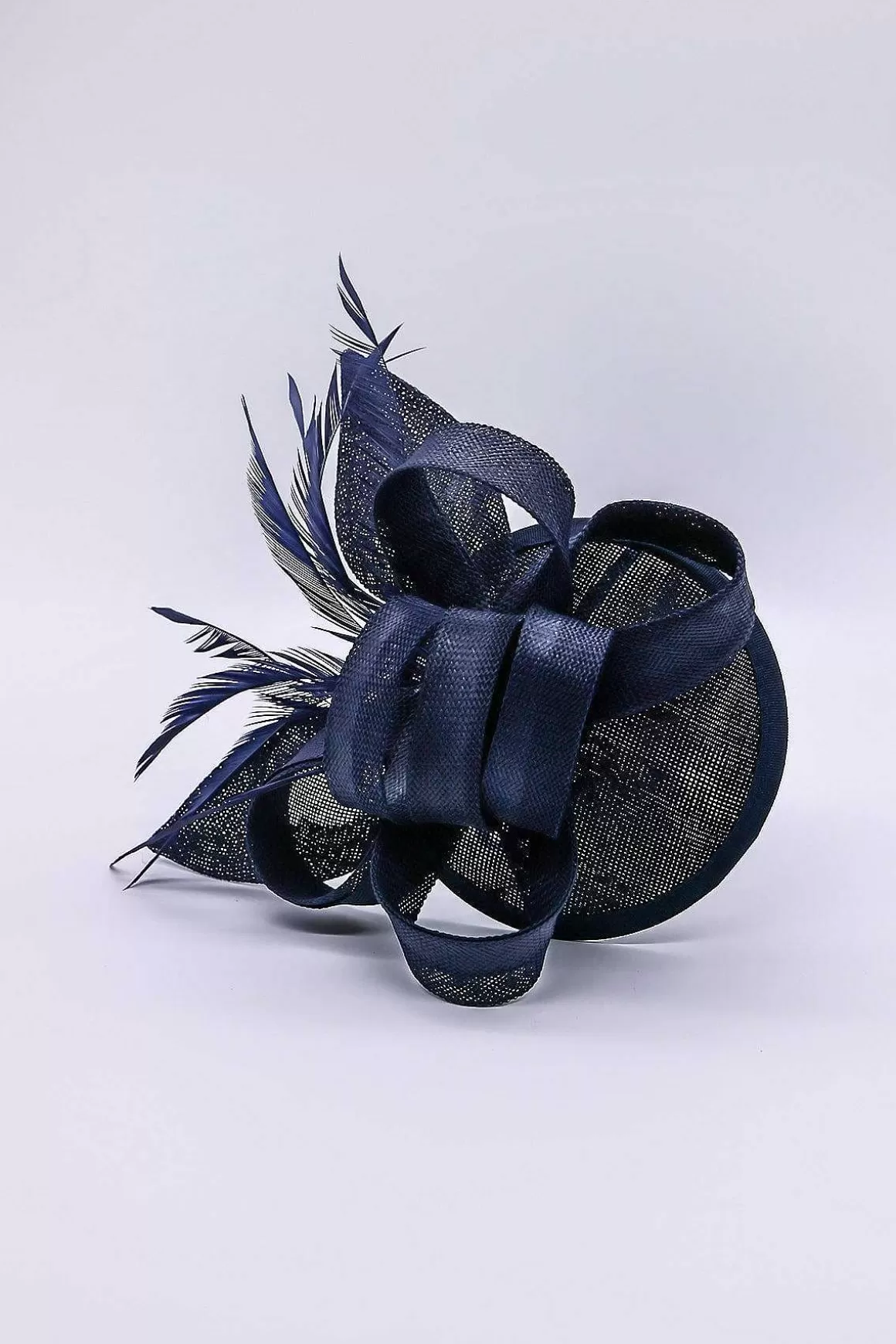 SOUL Accessories Bow Detail Fascinator In Navy Hot