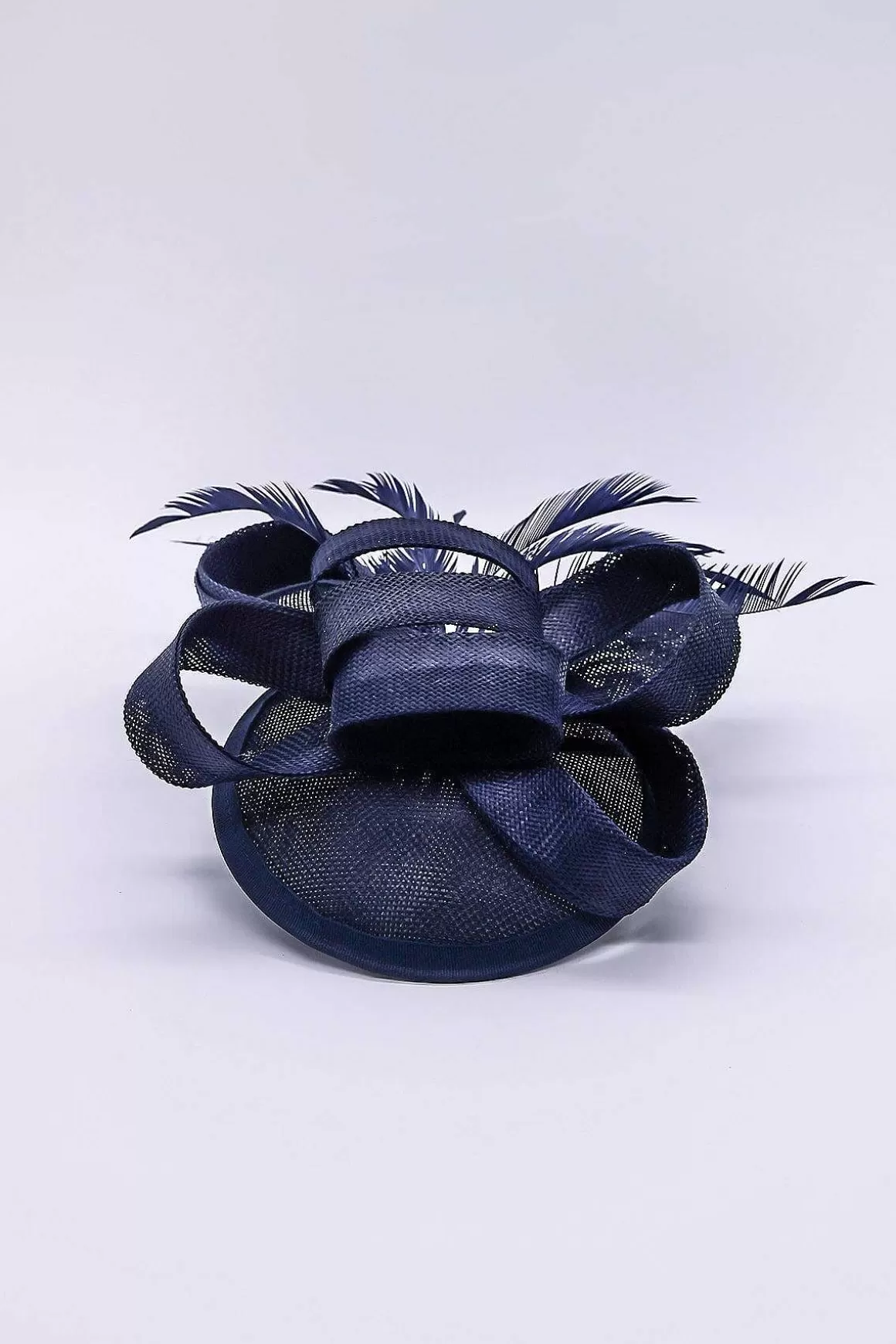 SOUL Accessories Bow Detail Fascinator In Navy Hot