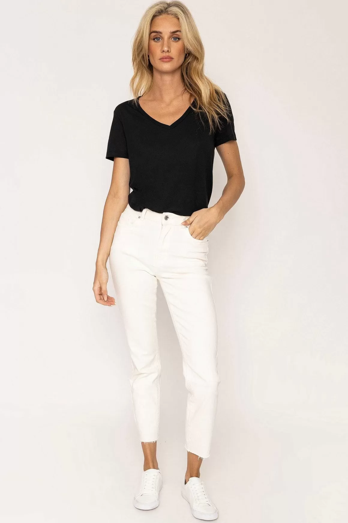 Vero Moda Brenda Straight Pants In Ecru 32\\ Shop