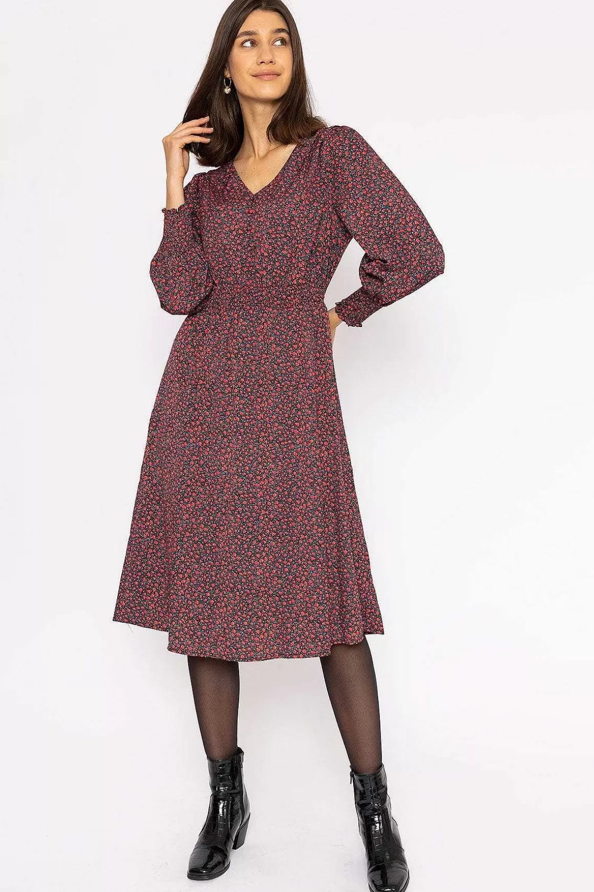 Rowen Avenue Brioni Dress In Floral Print Sale