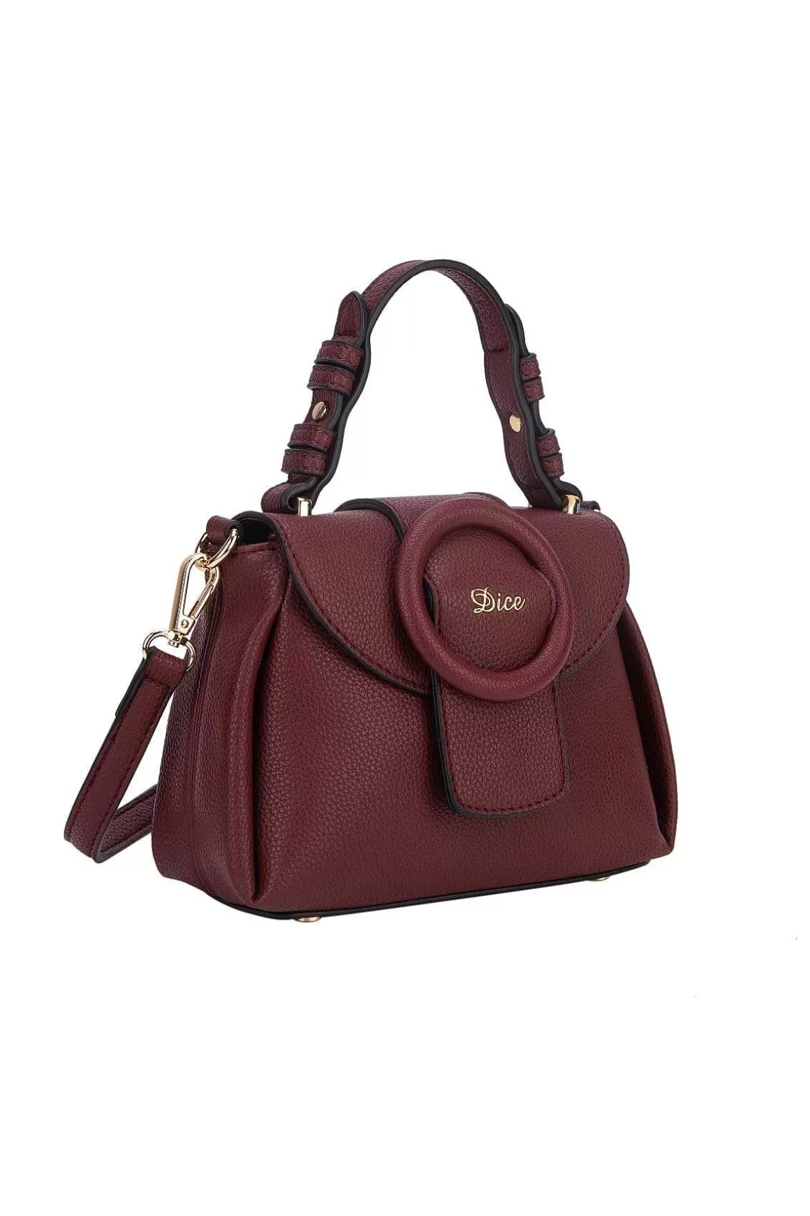 Dice Celia Crossbody Bag In Burgundy Sale