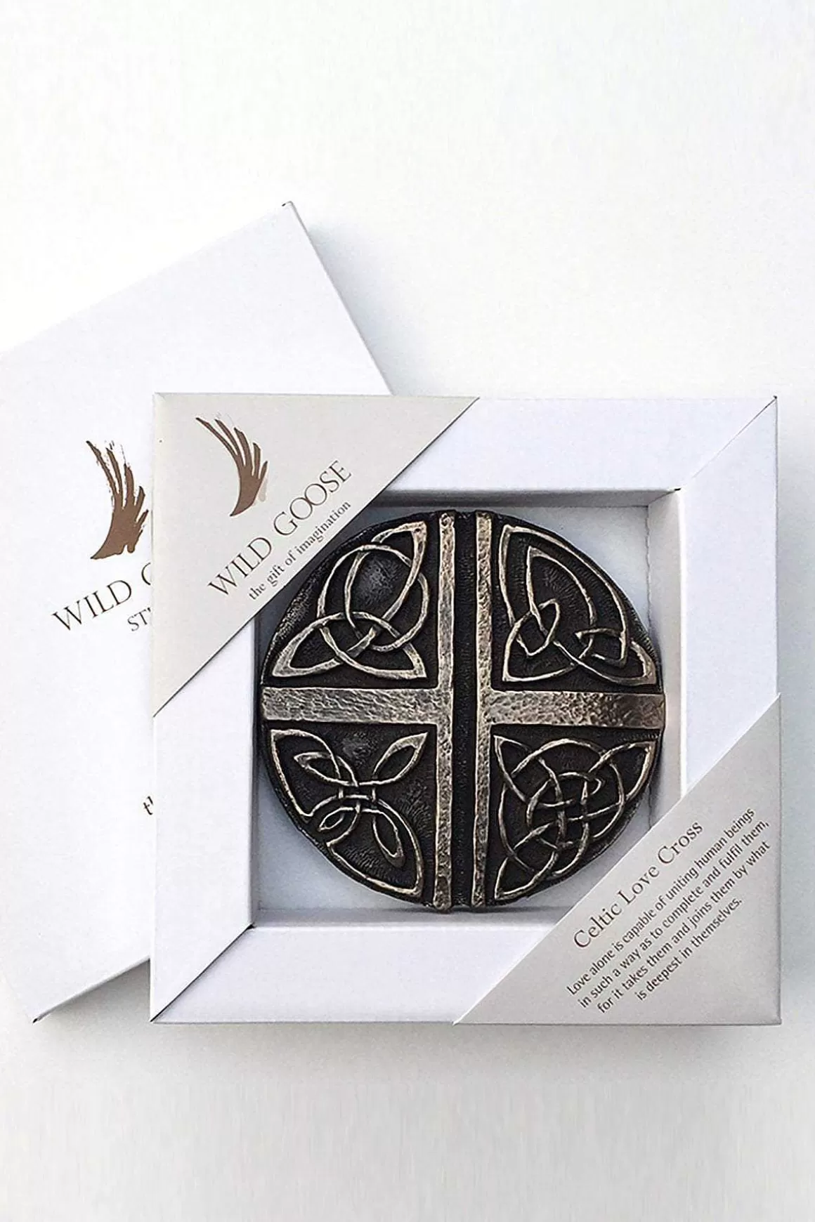 Wild Goose Celtic Love Cross Wall Art Cheap