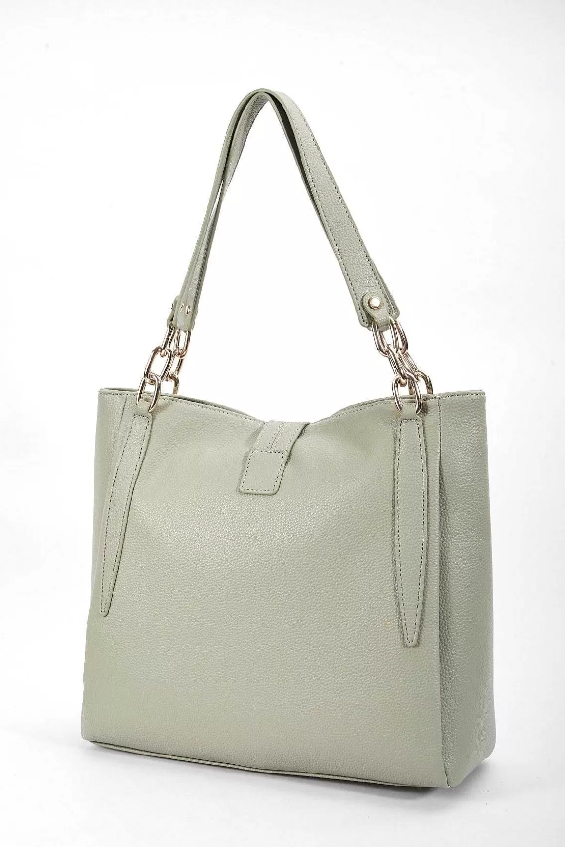 SOUL Accessories Chain Detail Tote In Sage Green Store