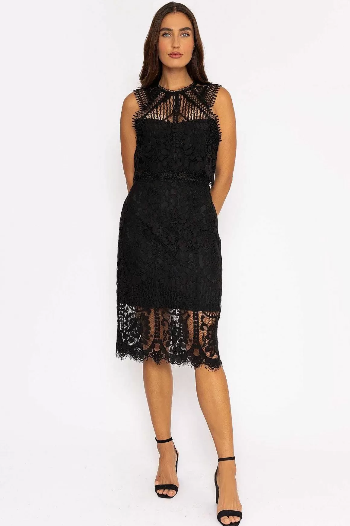 J'aime la Vie Charlotte Dress In Black Best Sale