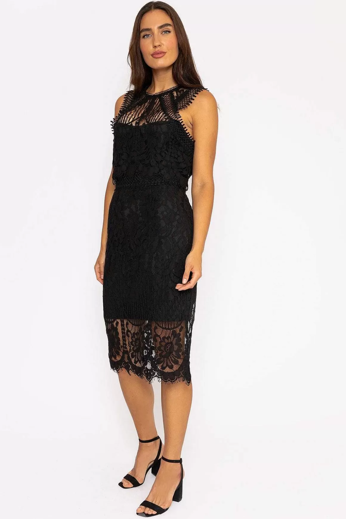 J'aime la Vie Charlotte Dress In Black Best Sale