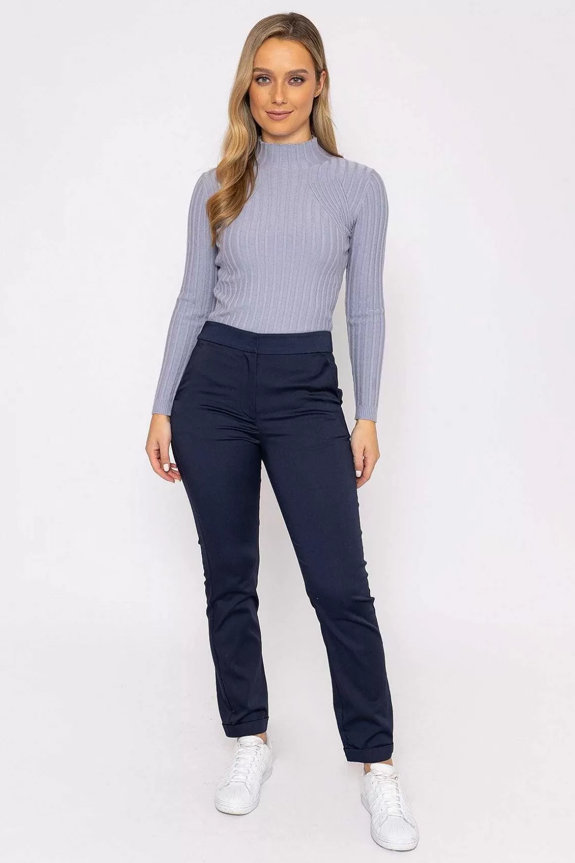 Kelly & Grace Weekend Chino Pant In Navy Best Sale