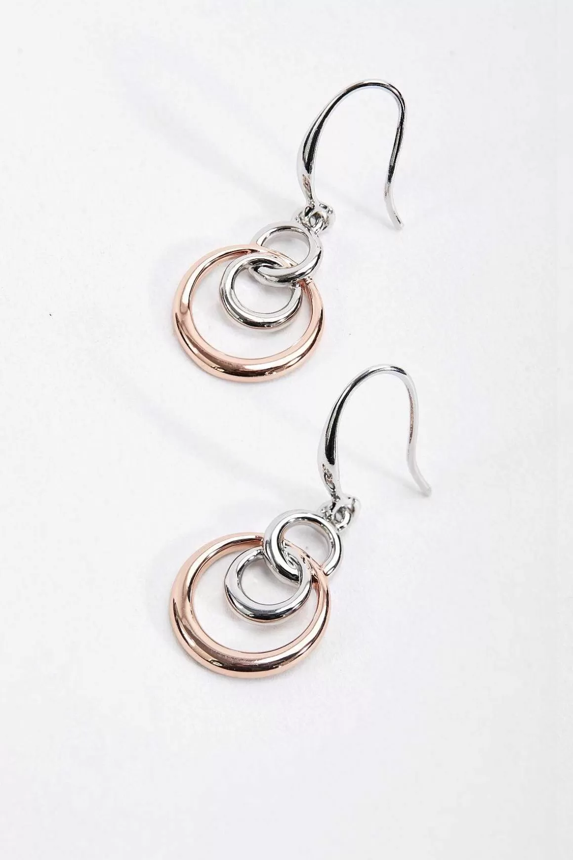 Soul Jewellery Circle Interlinked Earrings Shop