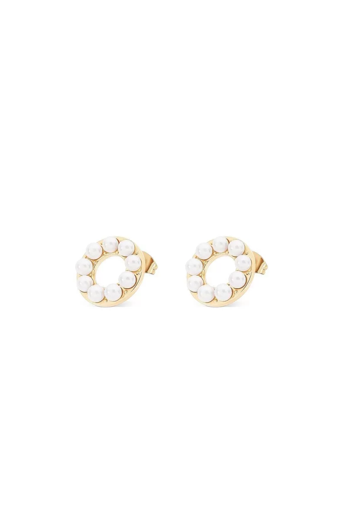 Tipperary Crystal Jewellery Circle Of Pearls Earrings Sale