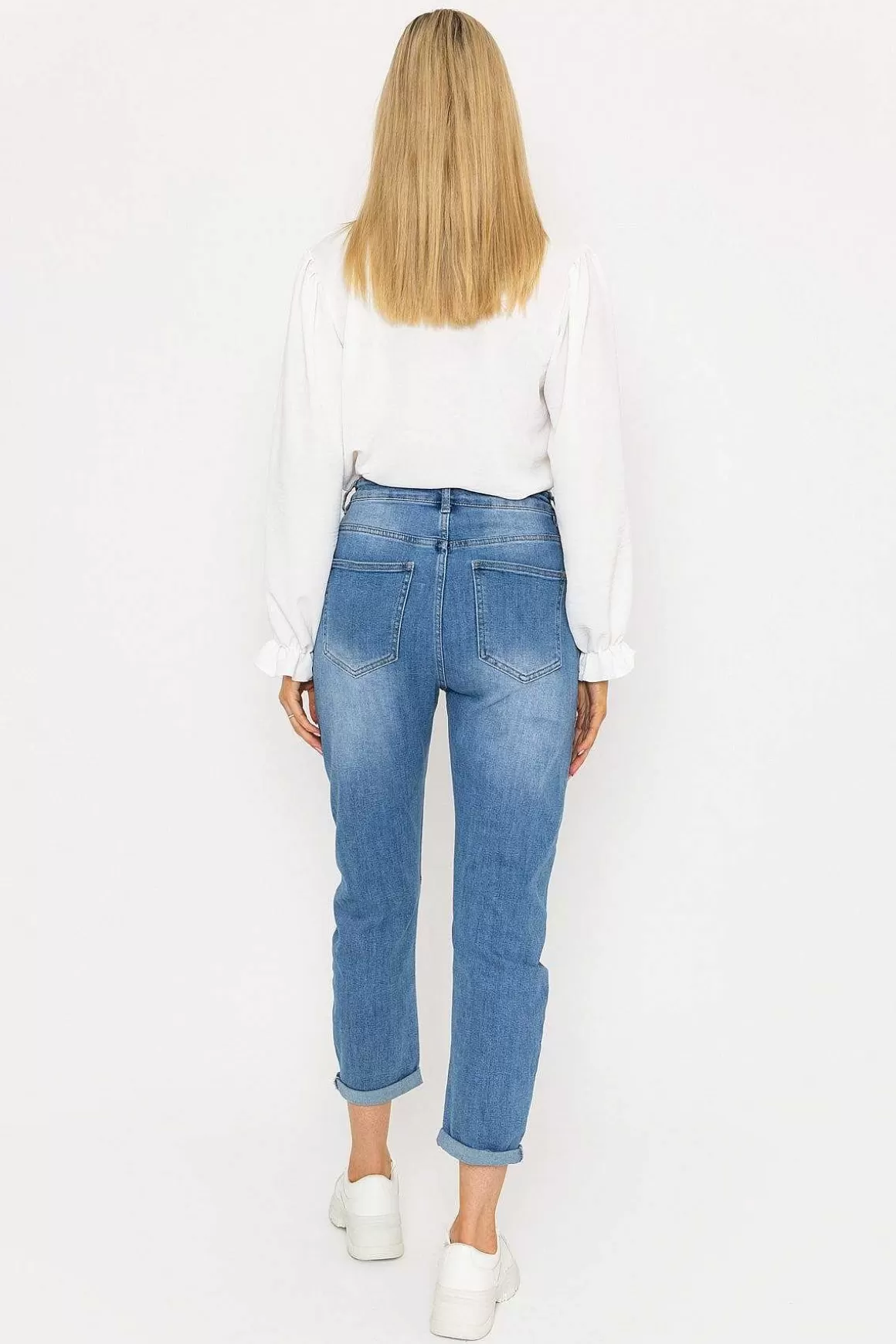 Pala D'oro Classic High Waisted Denim Jeans Sale