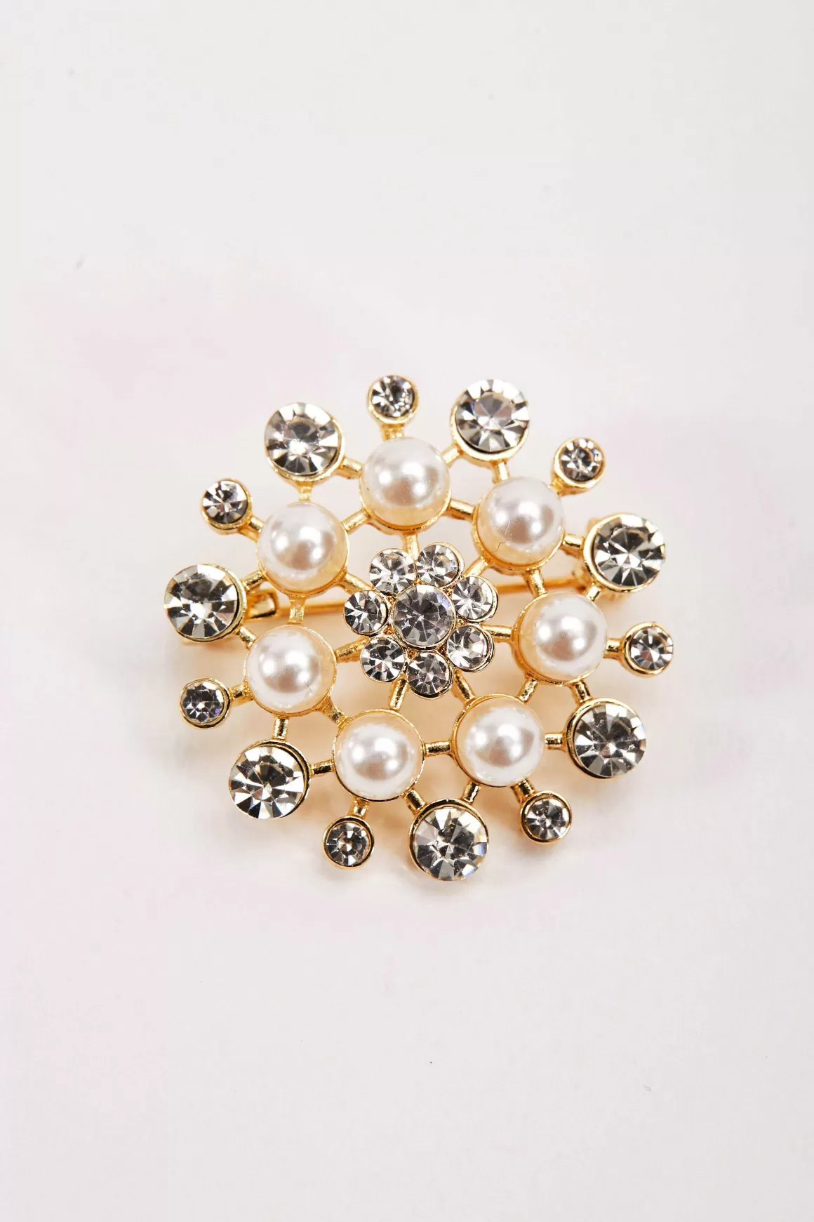 Soul Jewellery Crystal And Pearl Brooch Cheap