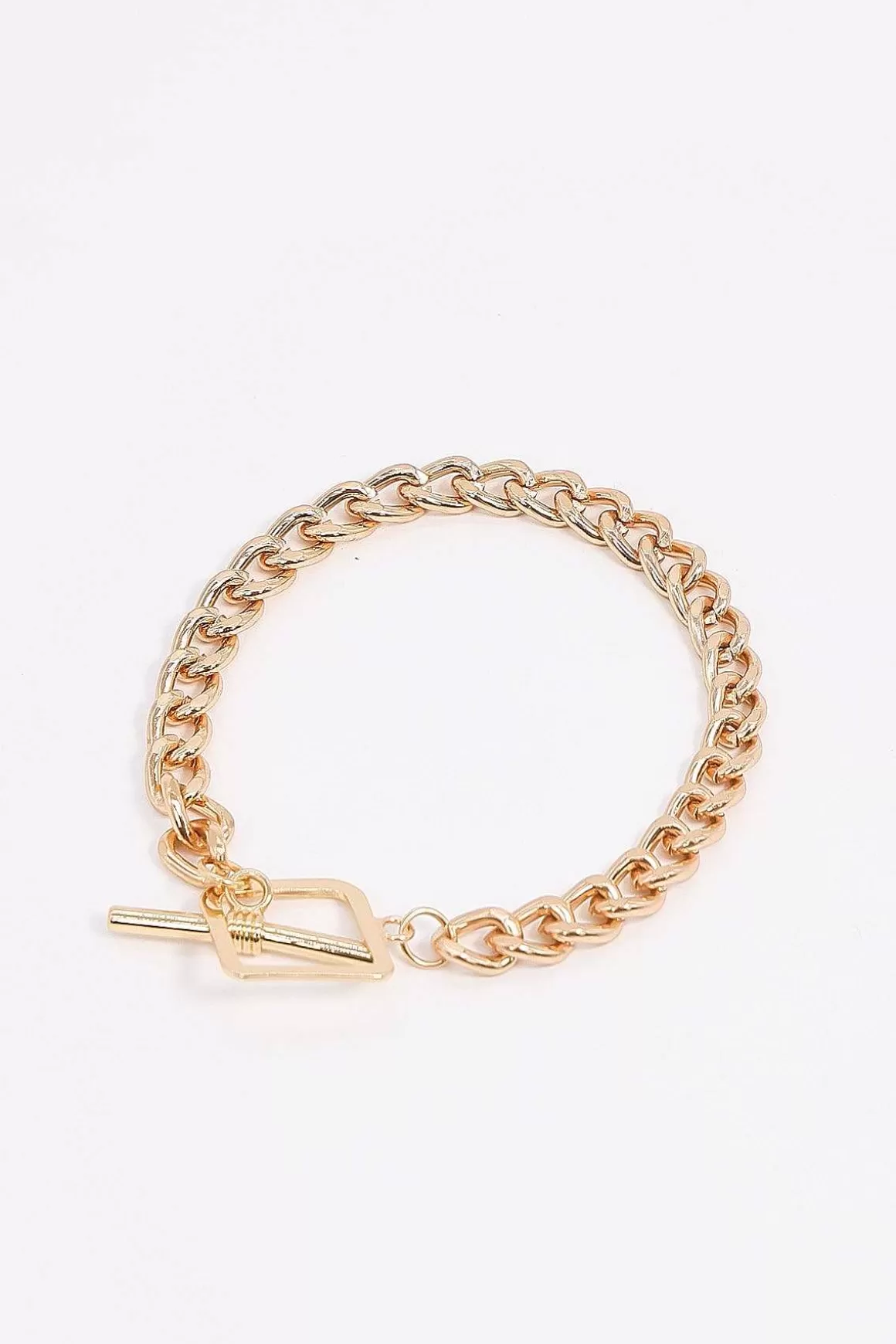 Joularie Curb T-Bar Bracelet Shop