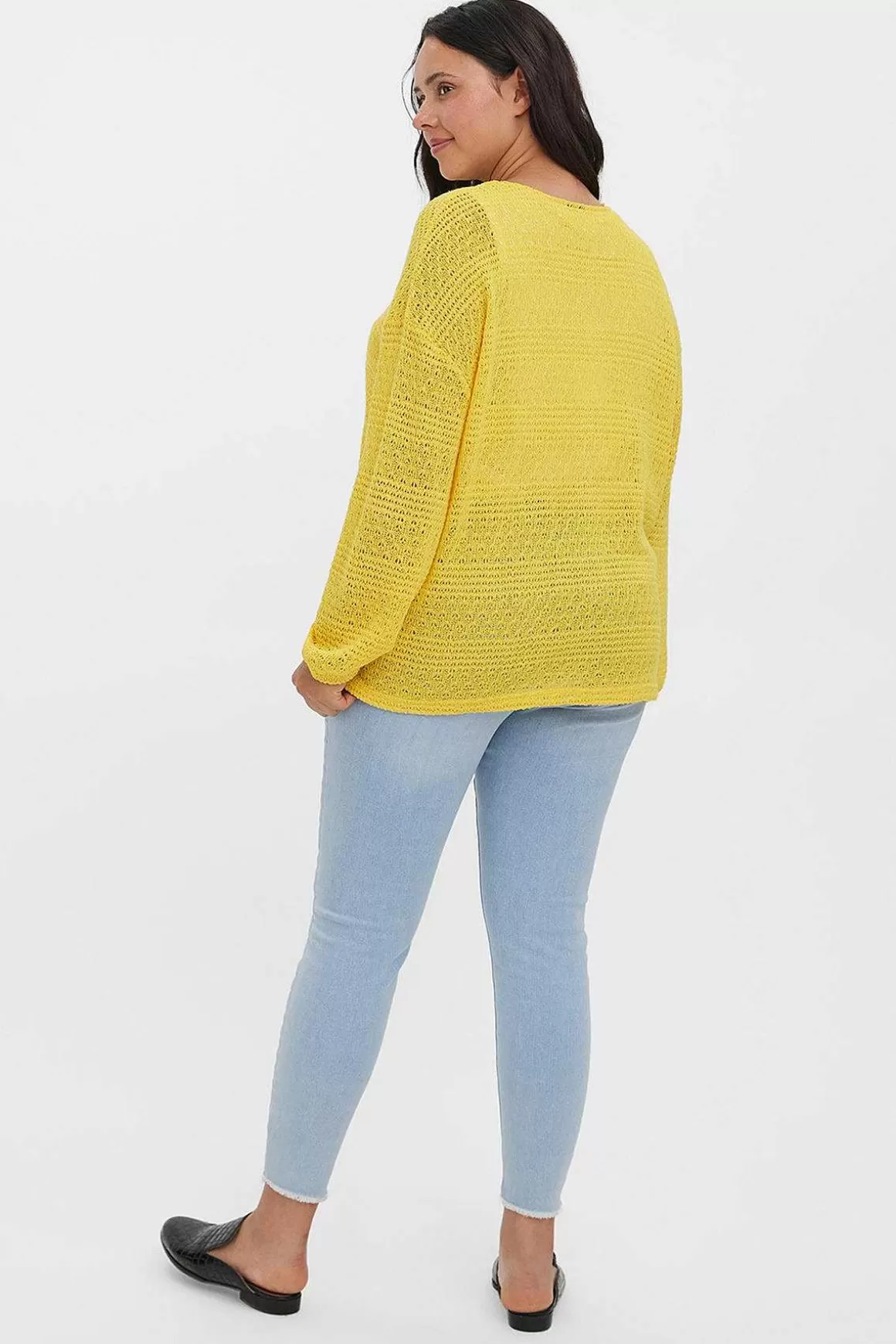 Vero Moda Curve Curve - Whitney Cardigan In Yellow Store