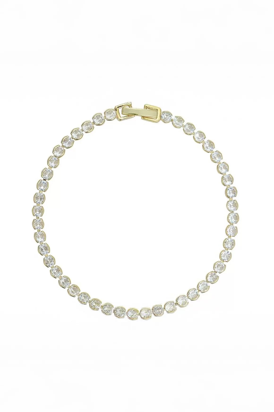 Knight & Day Dakota Gold Tennis Bracelet Fashion