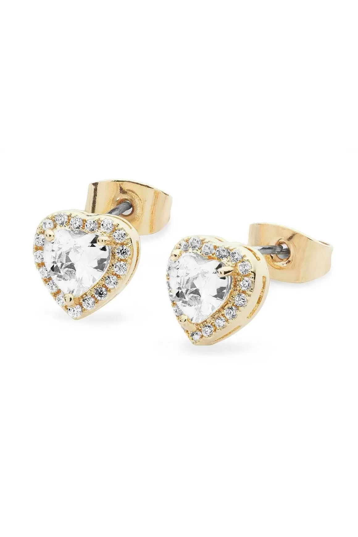 Tipperary Crystal Jewellery Diamante Heart Earrings Fashion