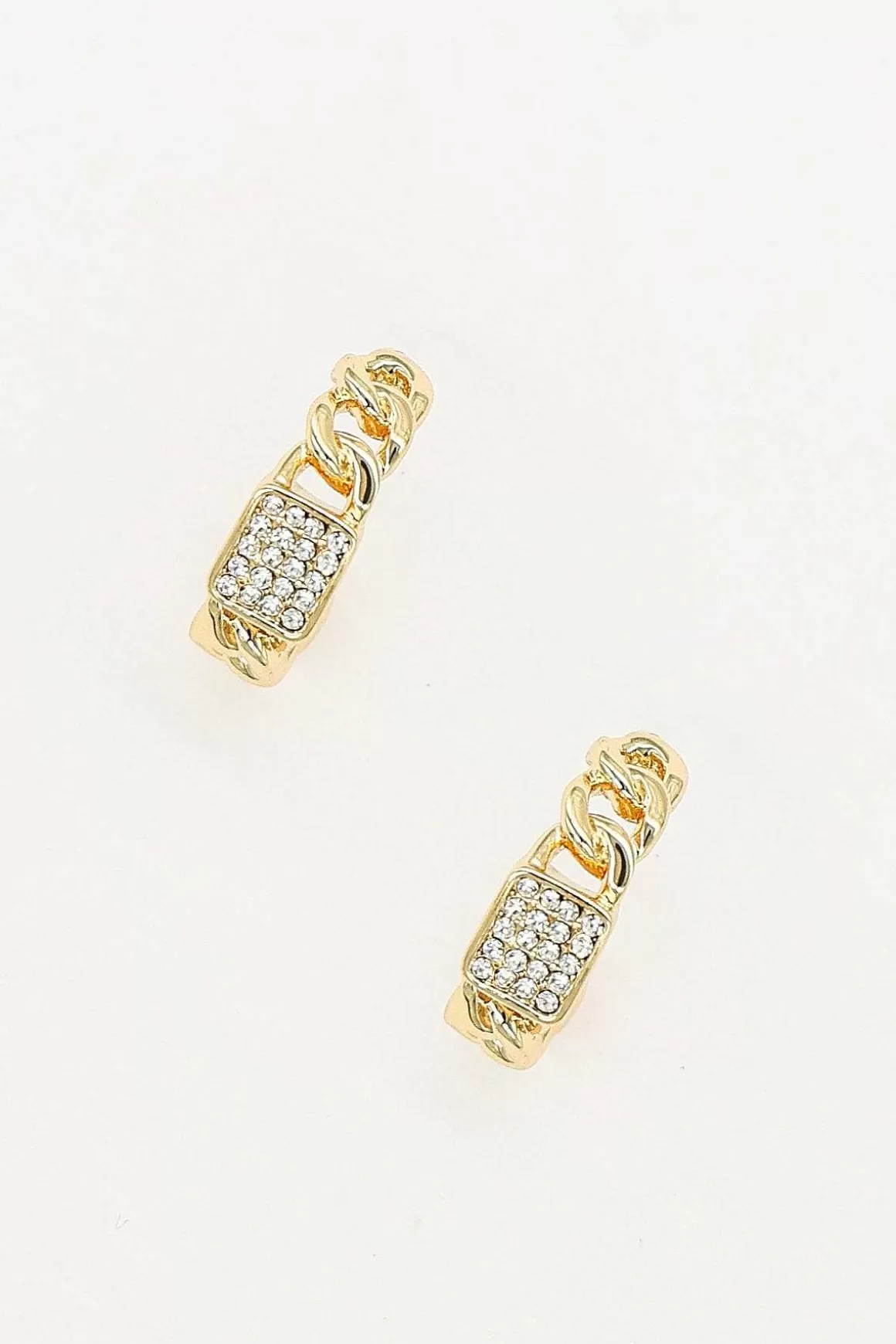 Soul Jewellery Diamante Hoop Earrings - Soul Special Online