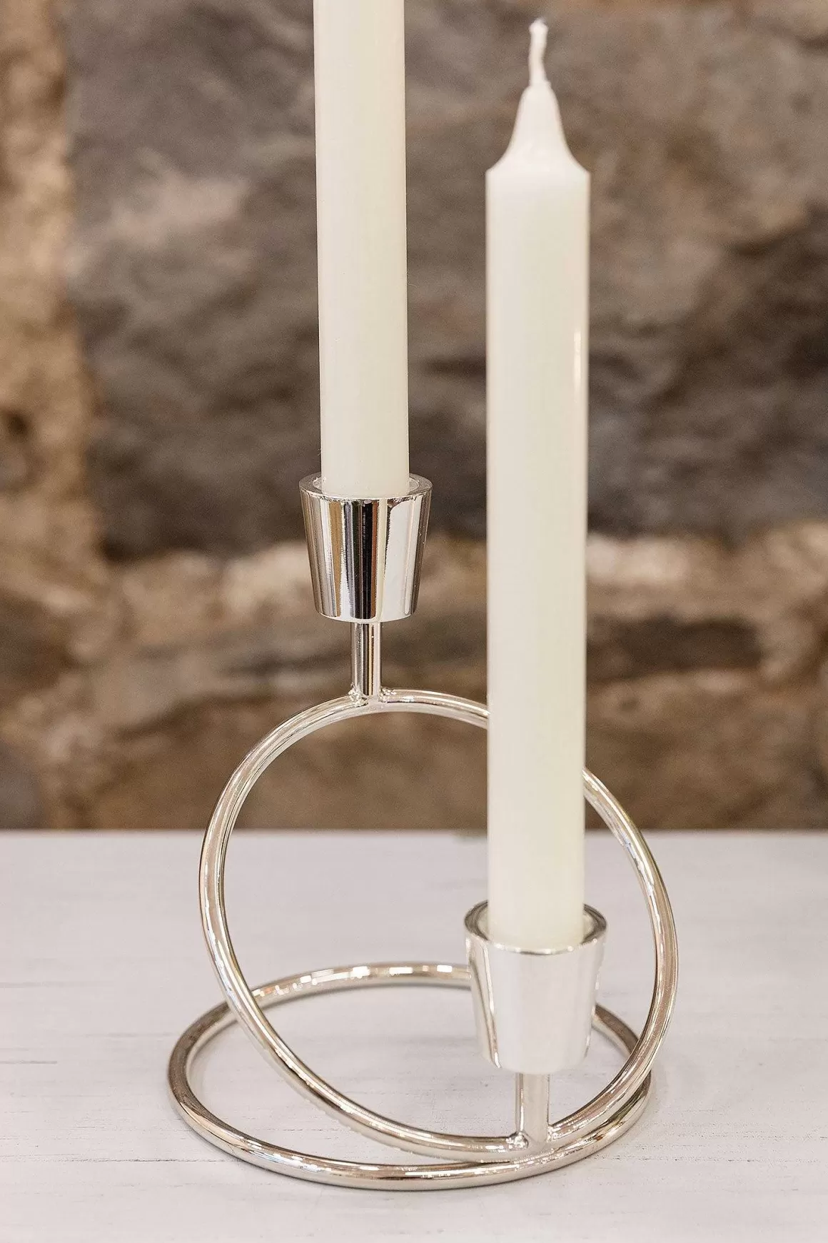 Newbridge Silverware Double Taper Candle Holder Cheap