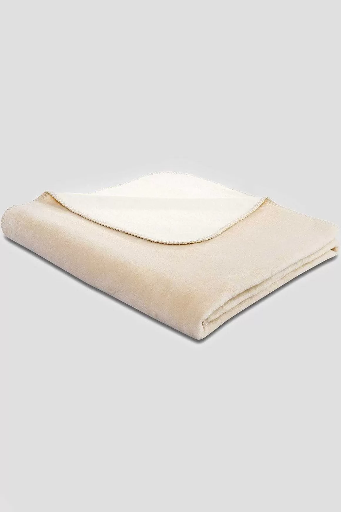 Biederlack Duo Cotton Throw 150X200Cm In Ecru Cheap