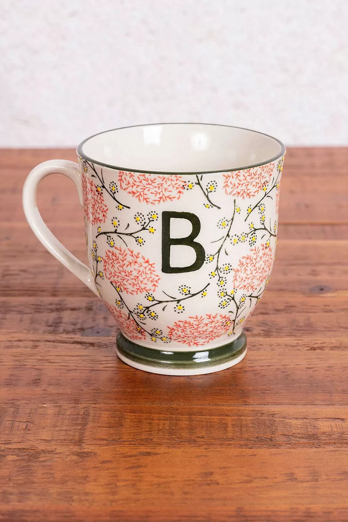 Eclectic Alphabet Mug B Hot