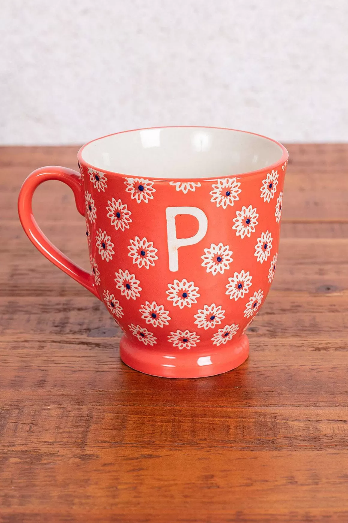 Eclectic Alphabet Mug P Outlet