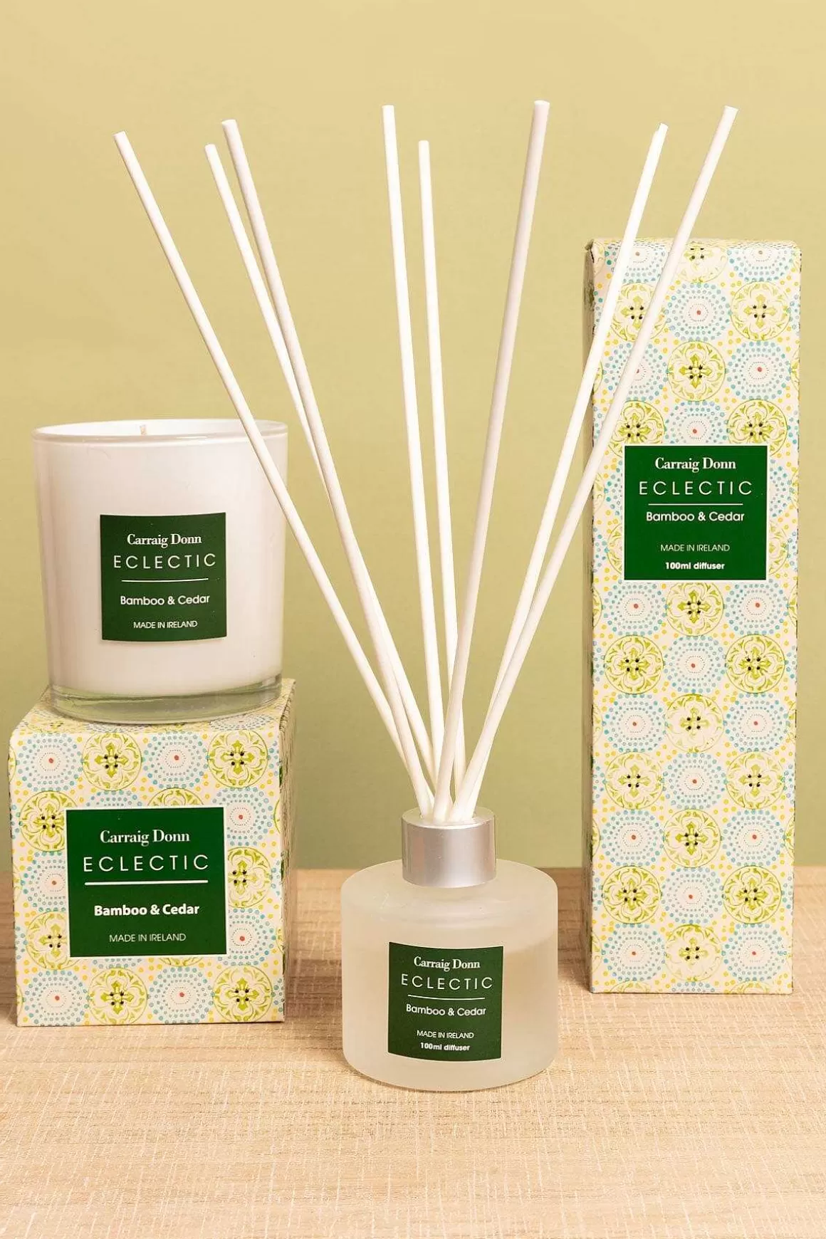 Eclectic Bamboo & Cedar Fragrance Set Best Sale