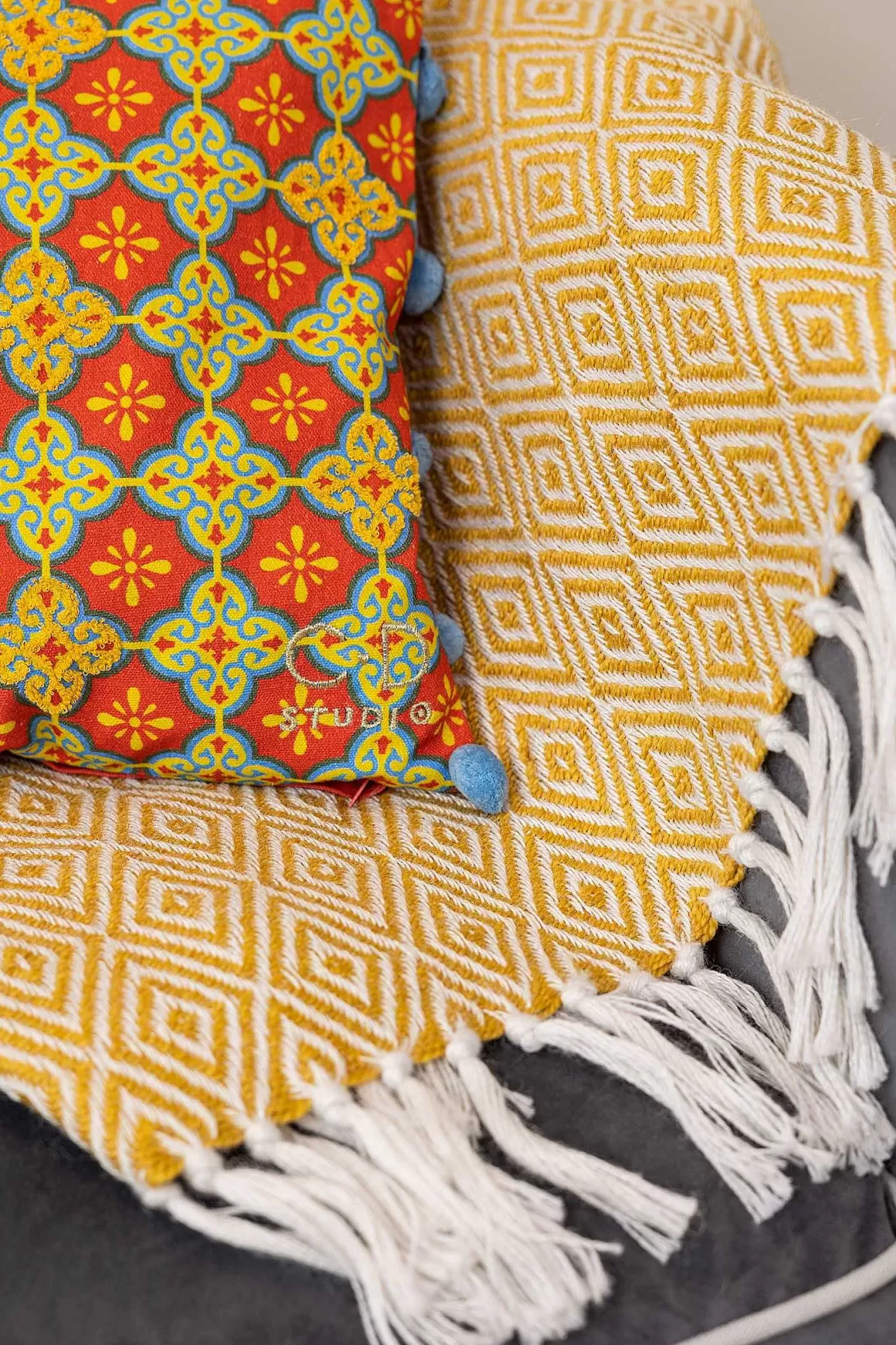 Eclectic Geometric Cushion Shop