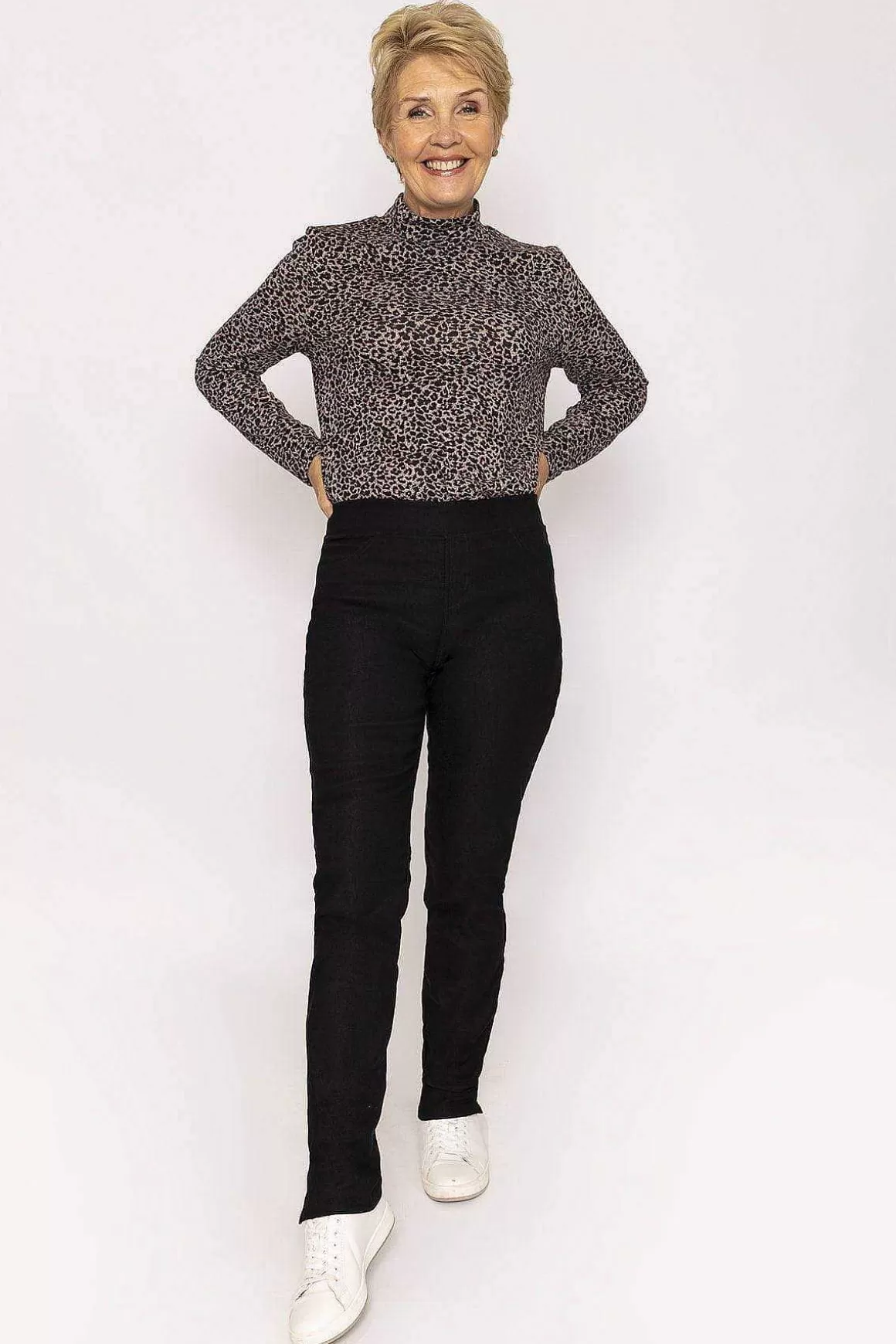 Voulez Vous Elasticated Trousers In Black Best Sale