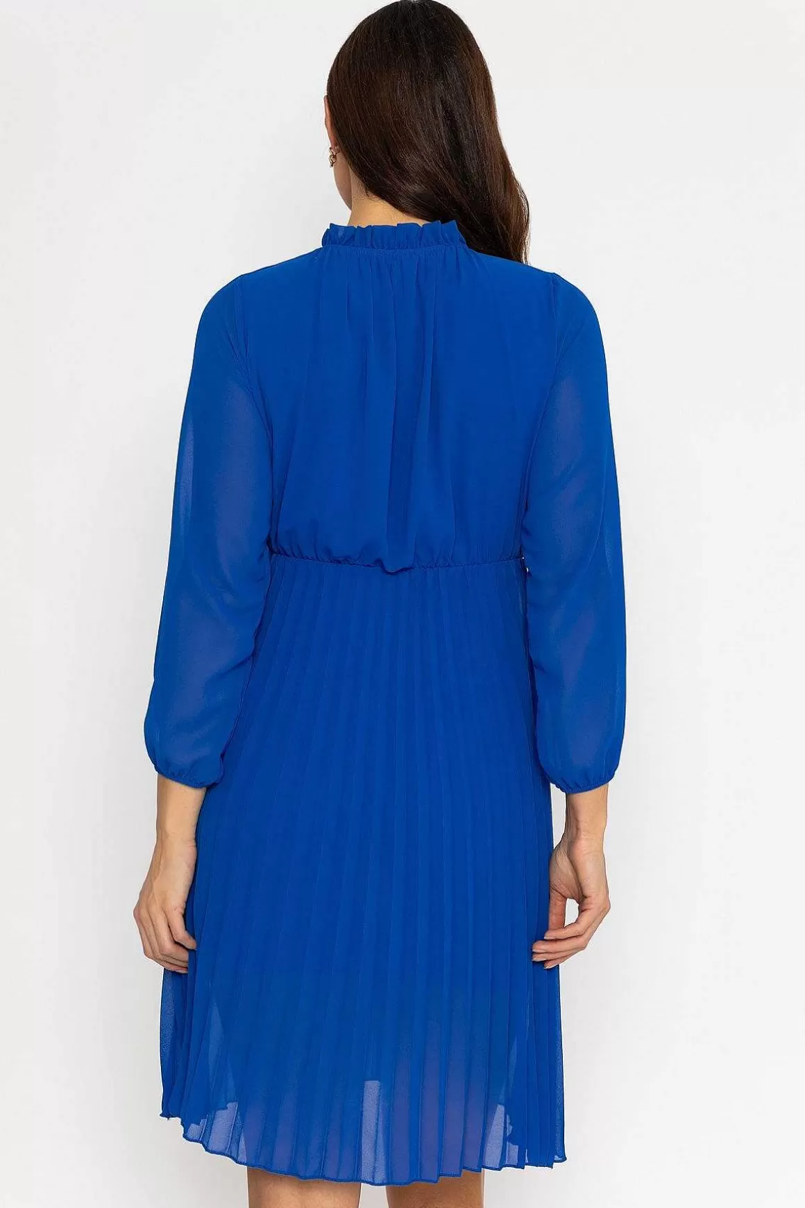 Pala D'oro Ella Knee Length Dress In Blue Shop