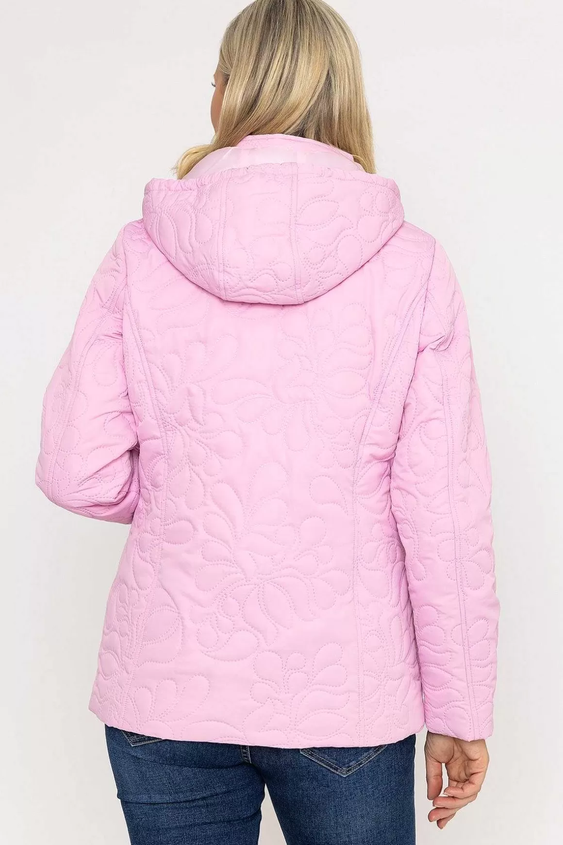 Voulez Vous Embossed Quilted Jacket Fashion