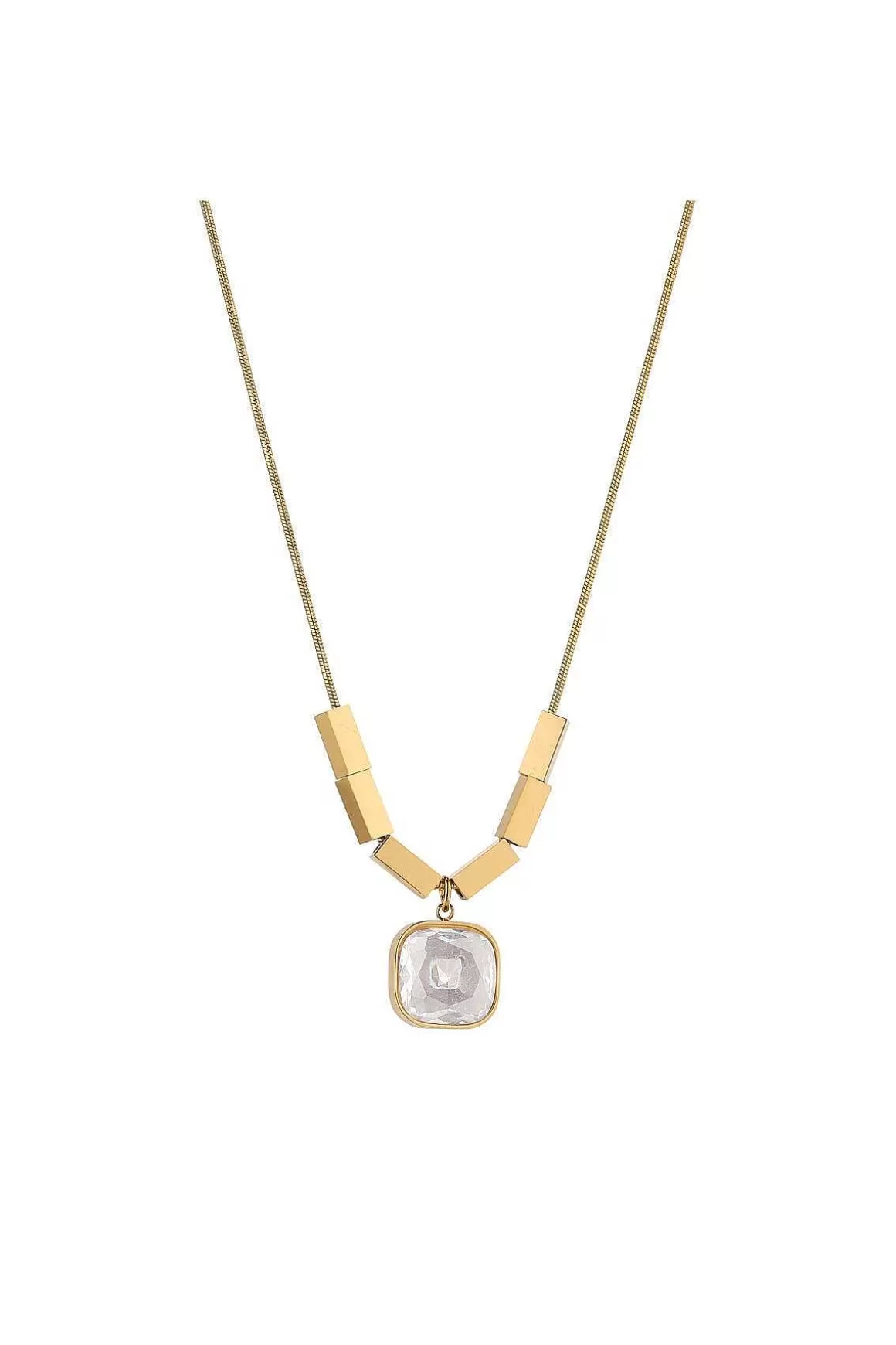 Knight & Day Emmalyn Clear Stone Necklace Sale