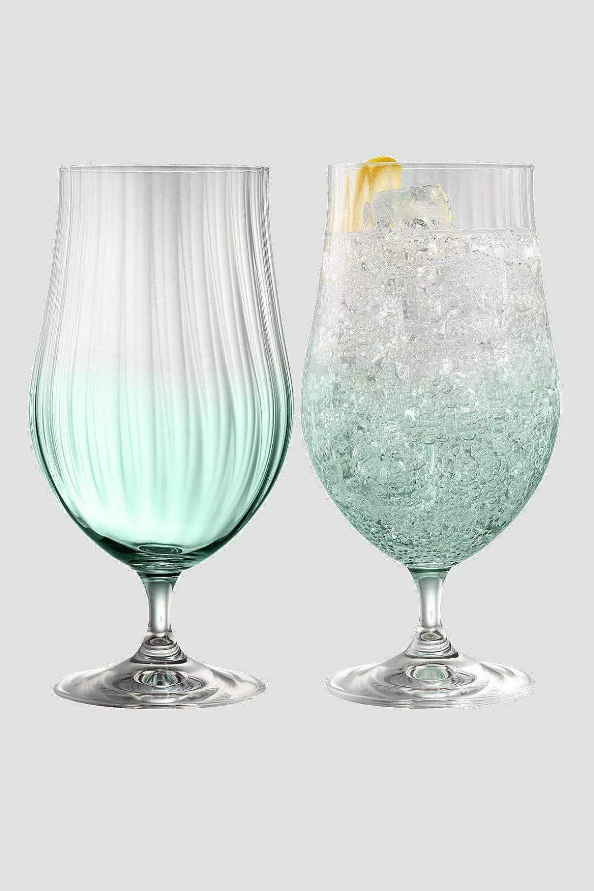 Galway Crystal Erne Aqua Craft Beer & Cocktail Glass Set Outlet