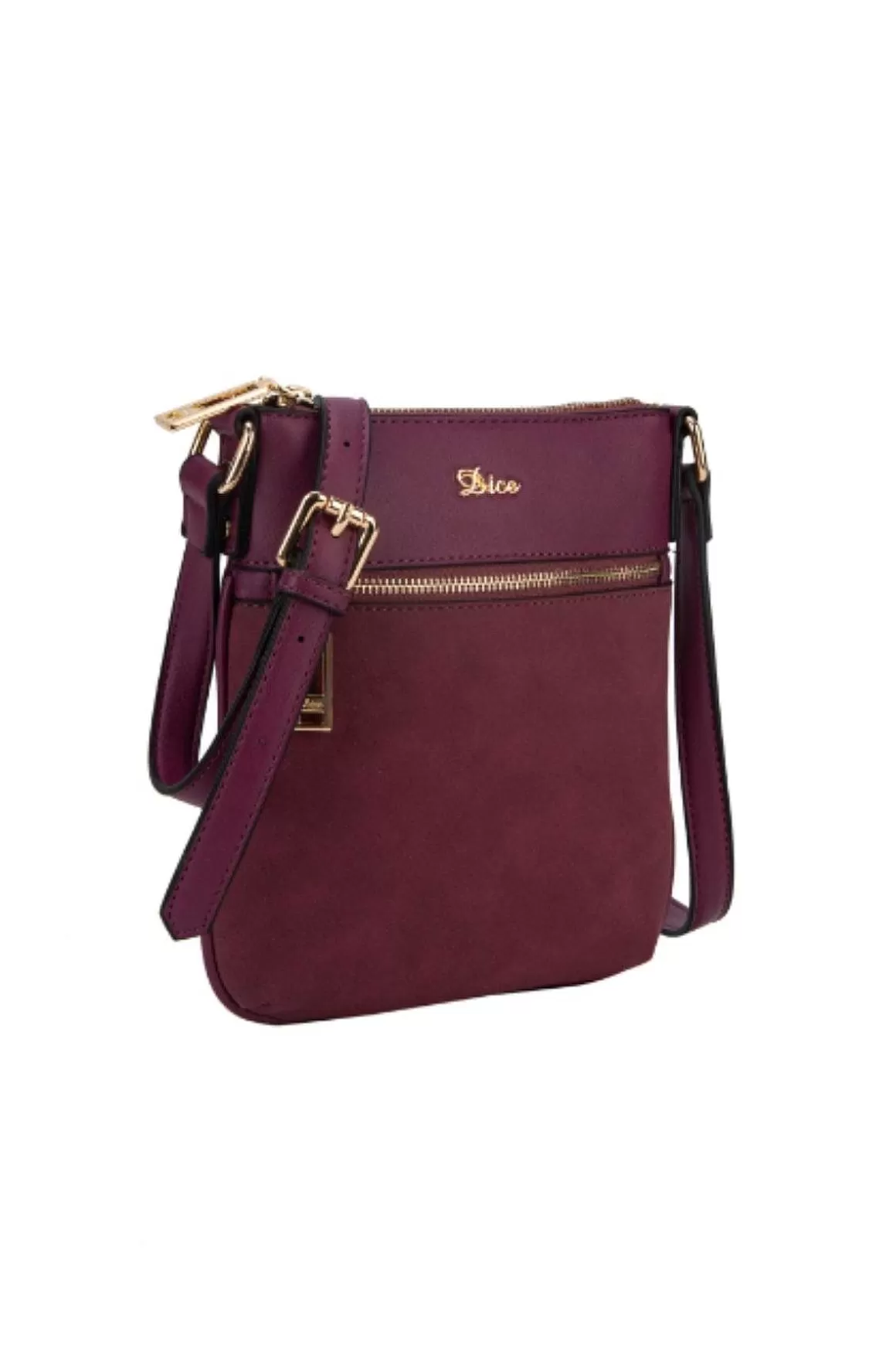 Dice Faye Crossbody Bag In Plum New